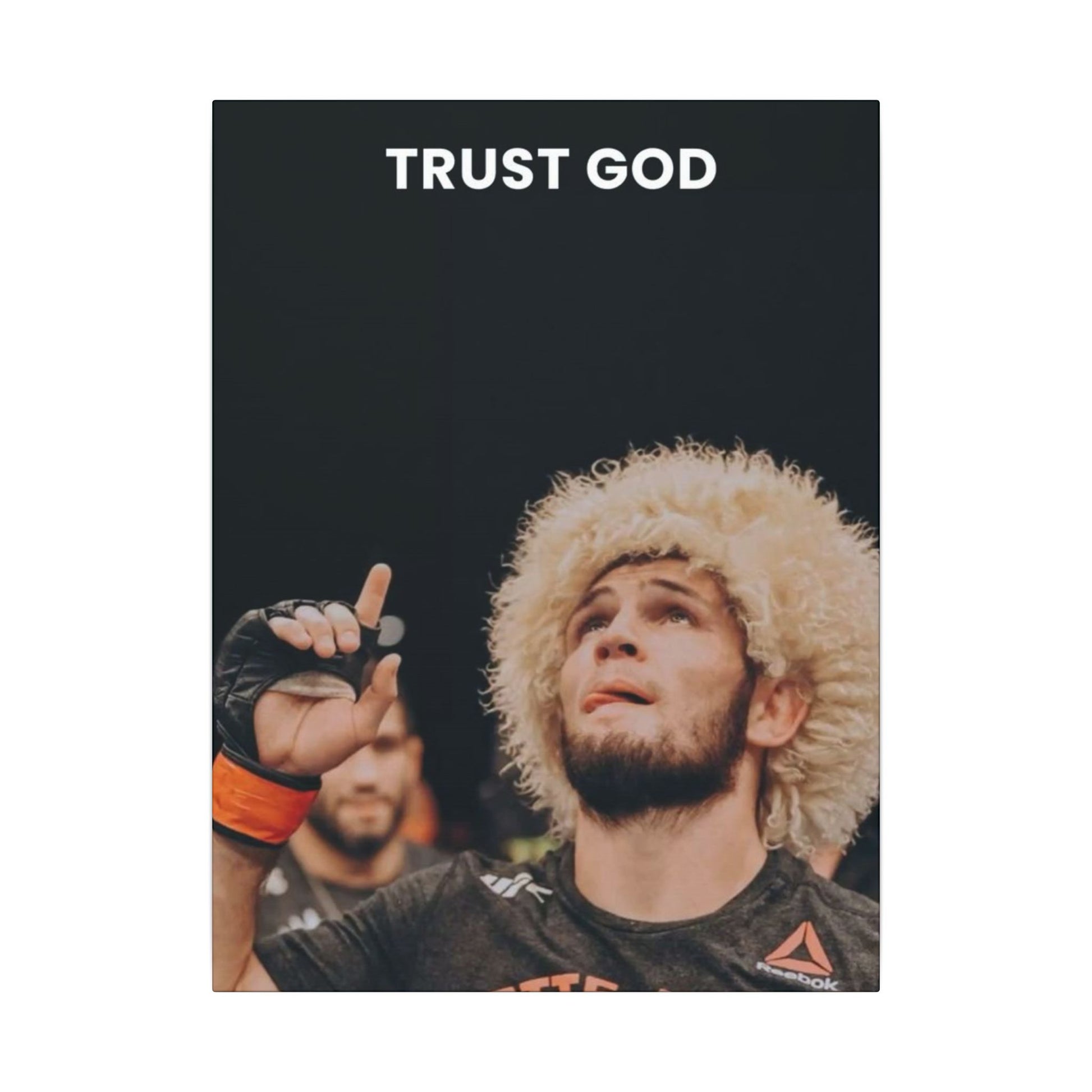 Trust God Khabib Frame
