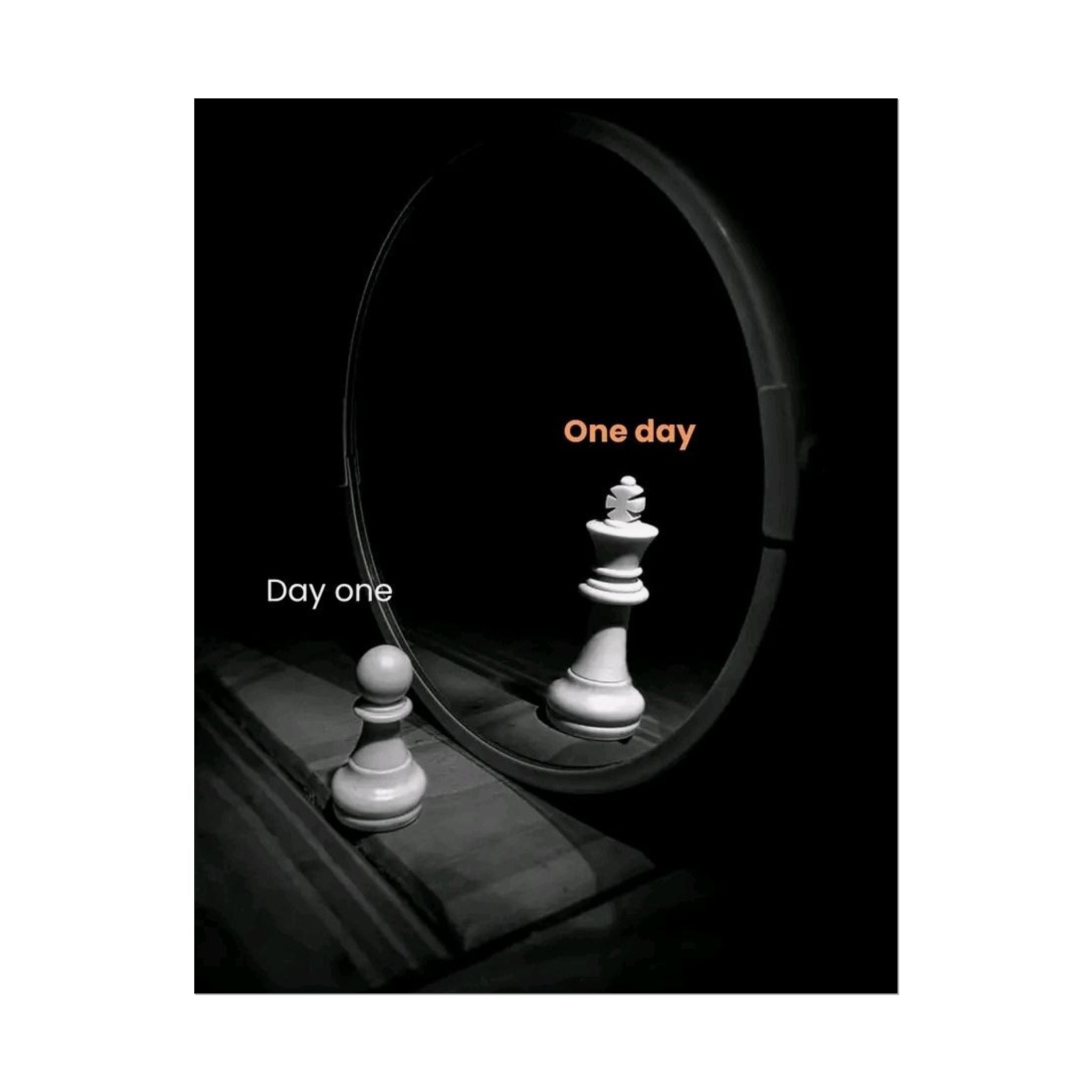 Day One or One Day Poster