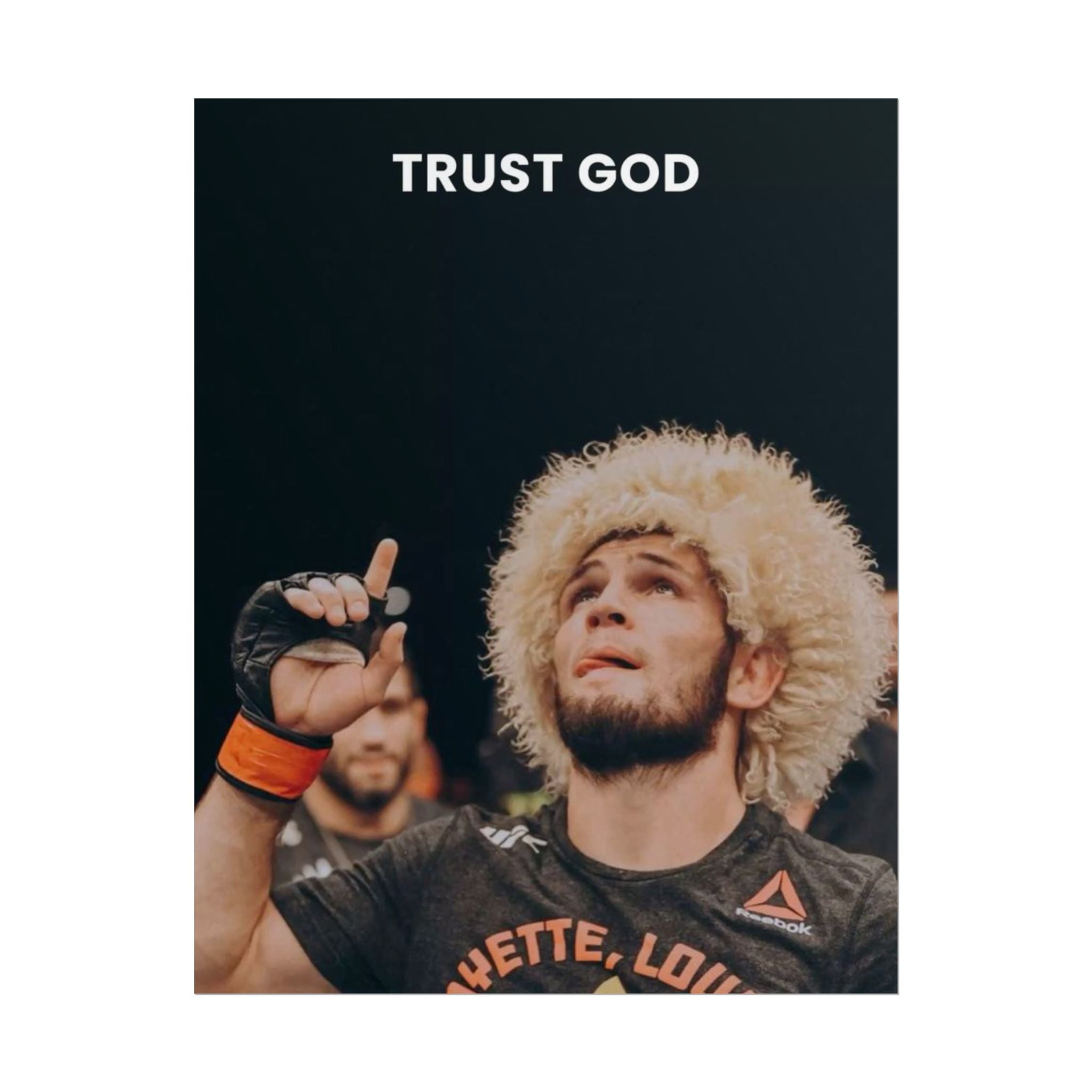Trust God Poster