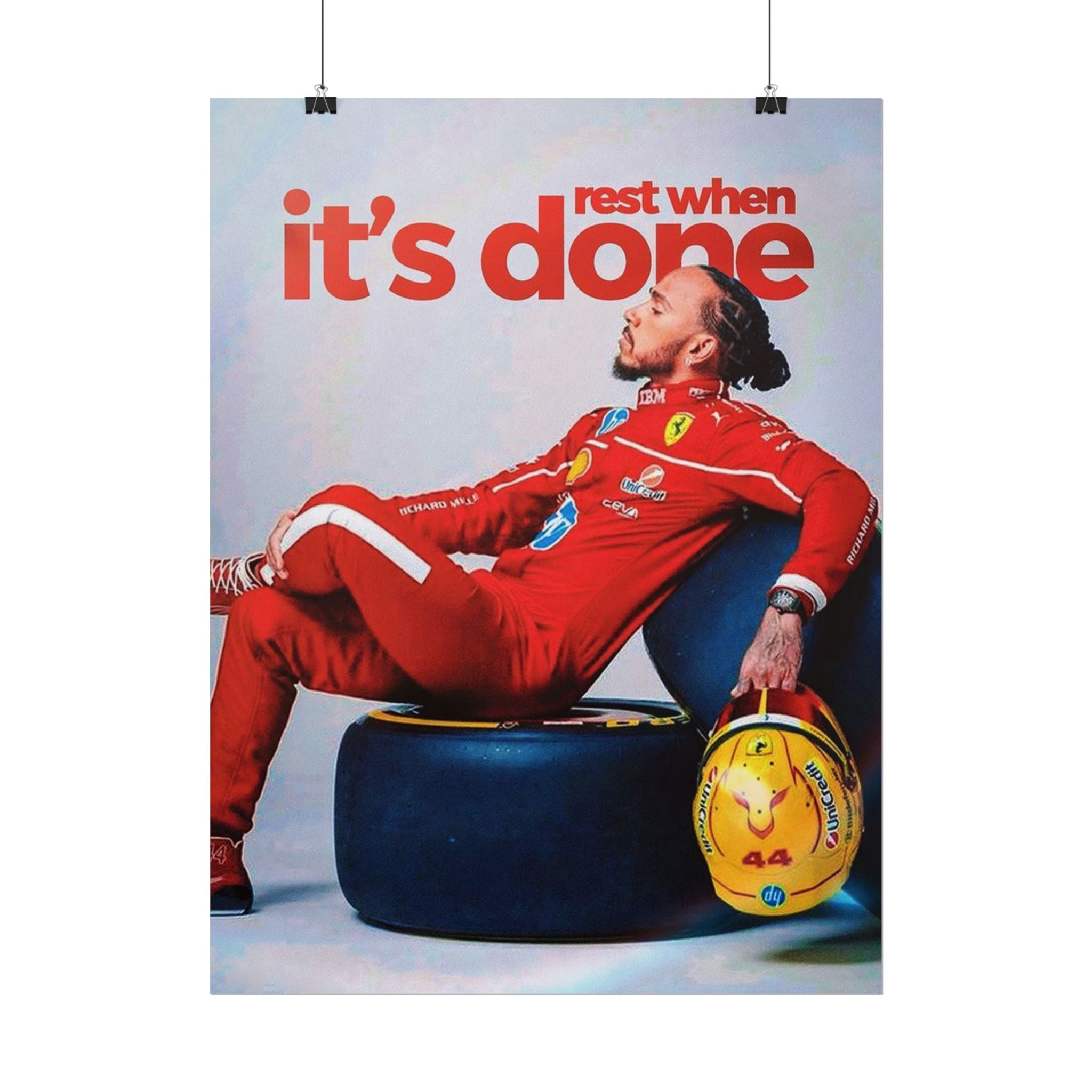Rest When It's Done Poster