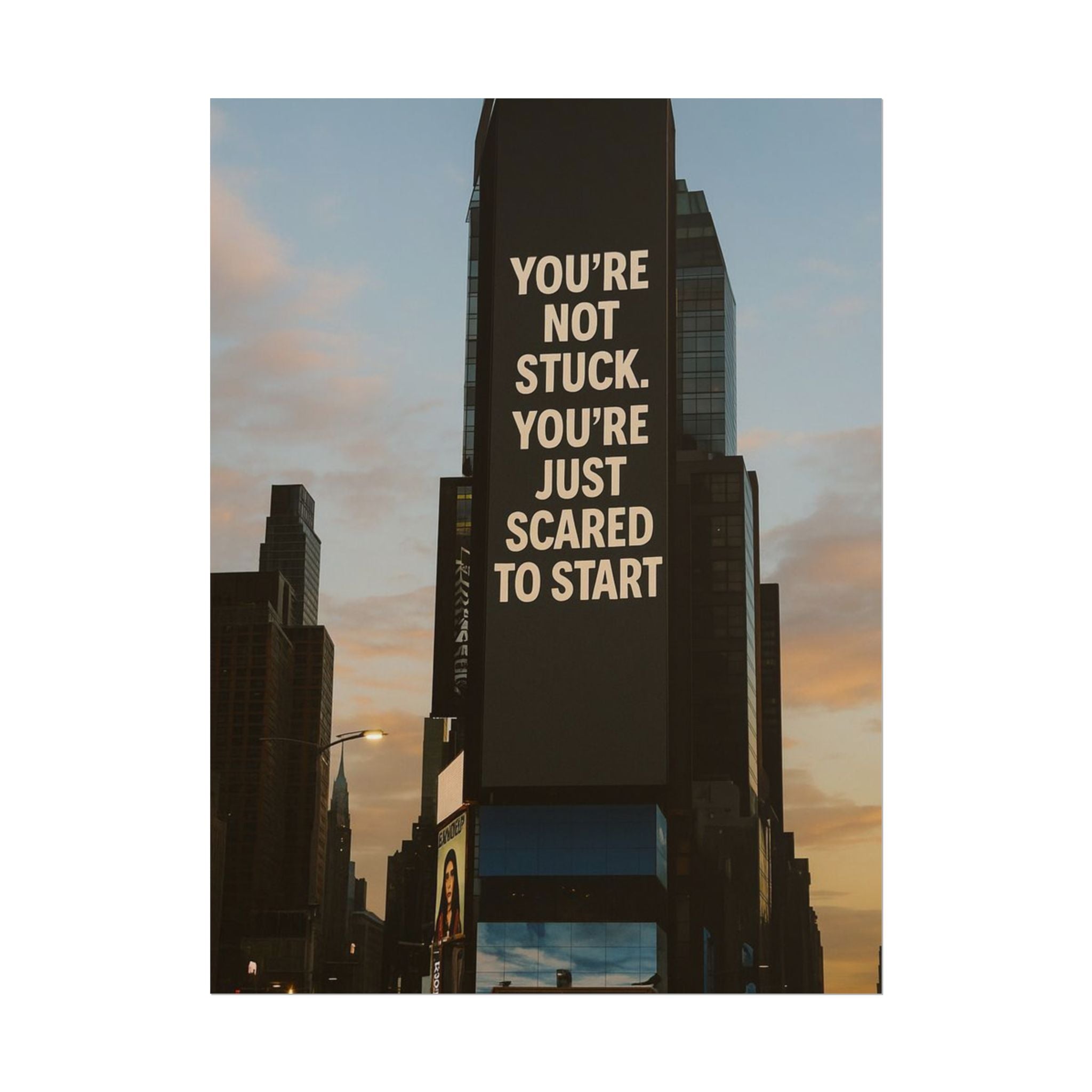 You're Not Stuck Poster