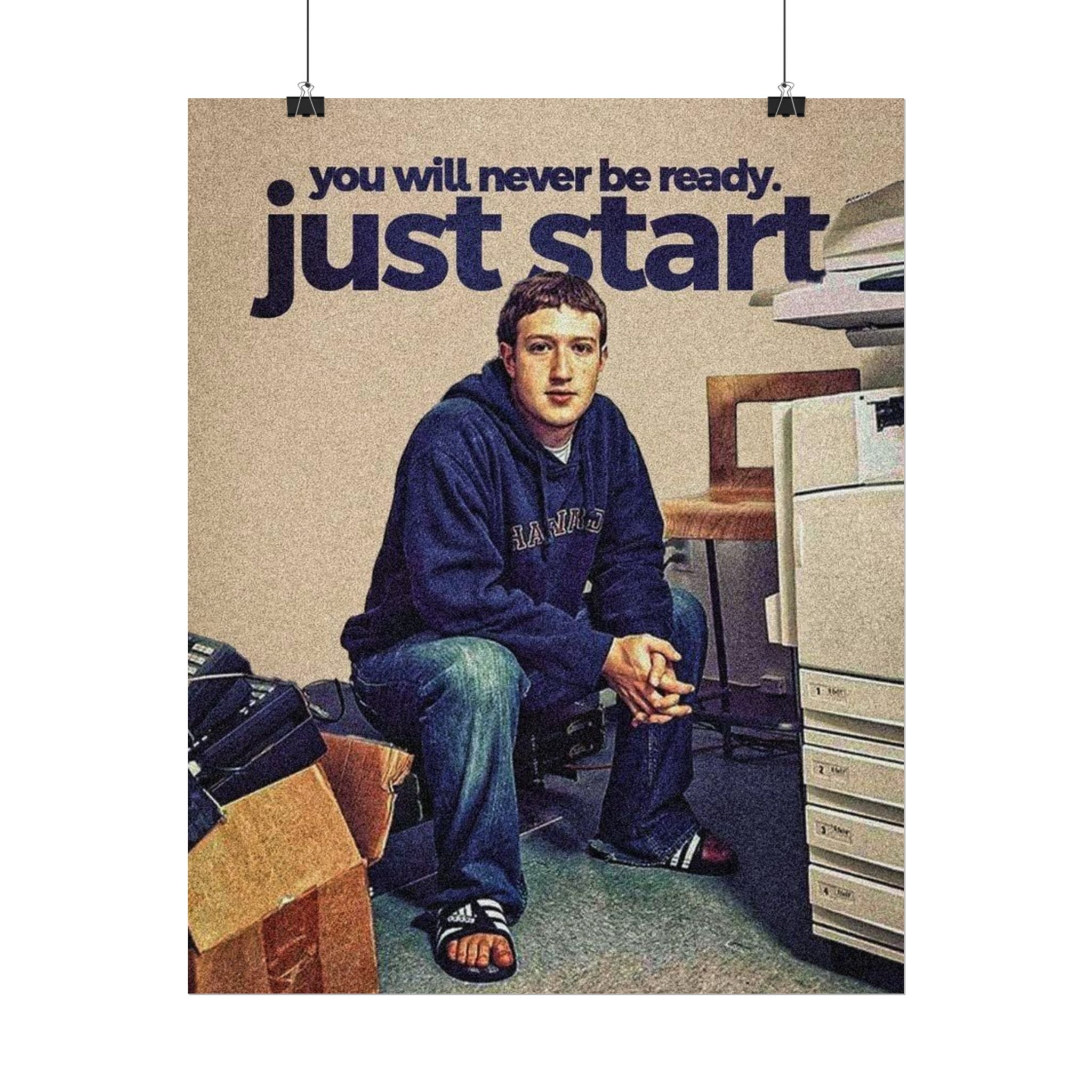Just Start Poster