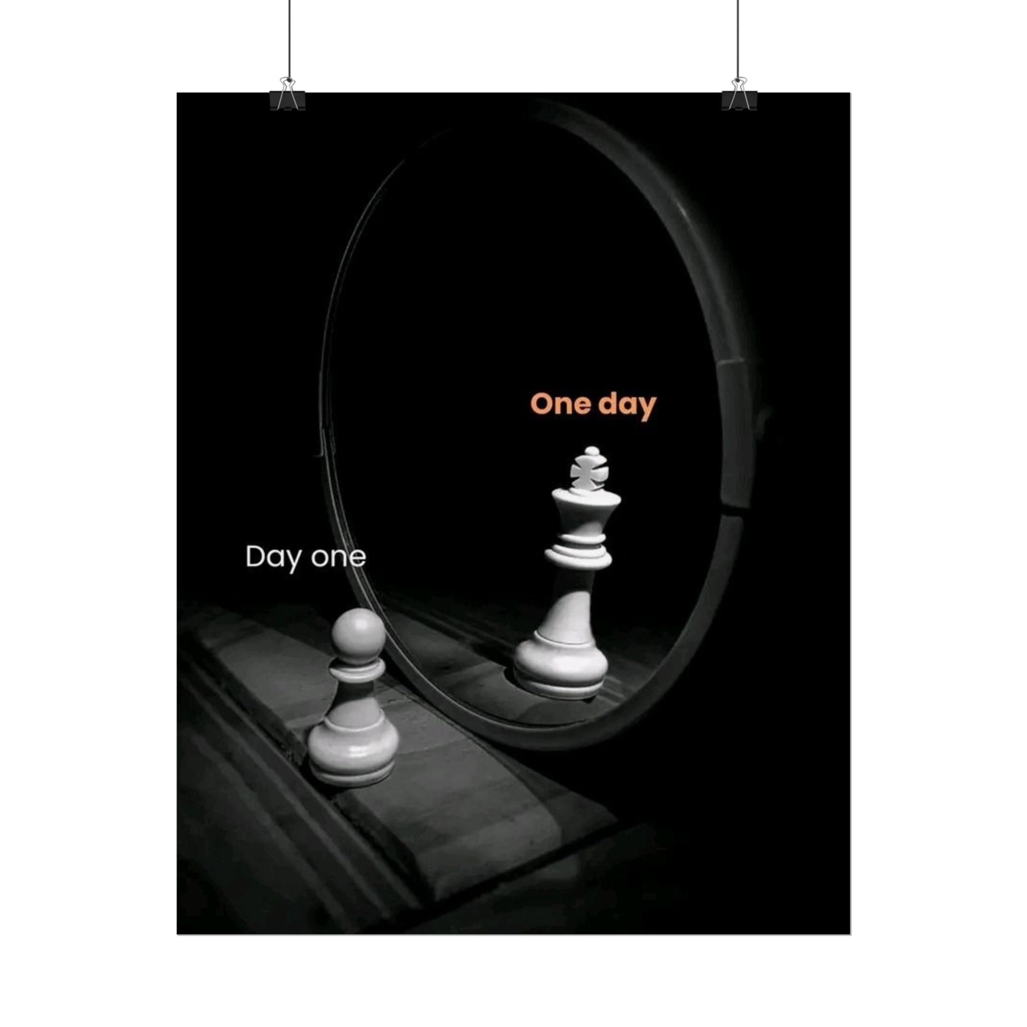 Day One or One Day Poster