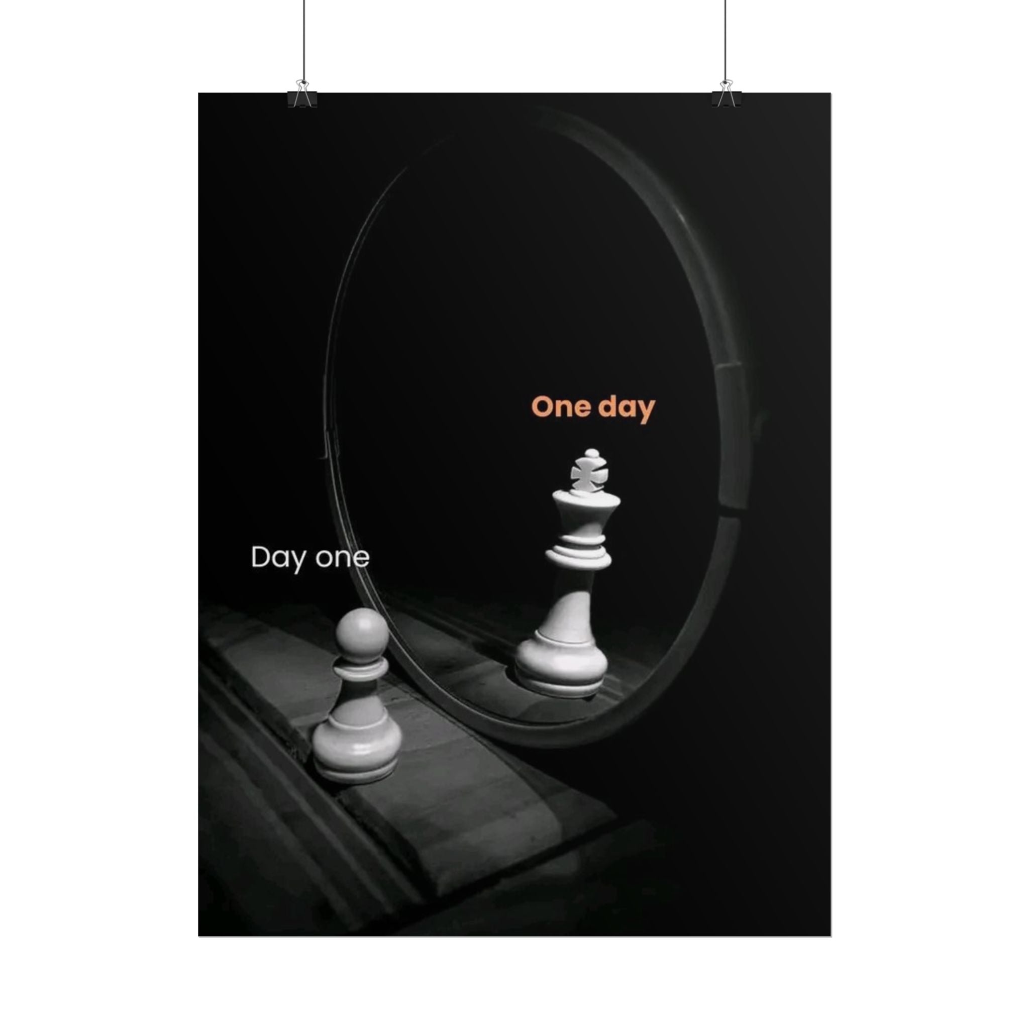 Day One or One Day Poster