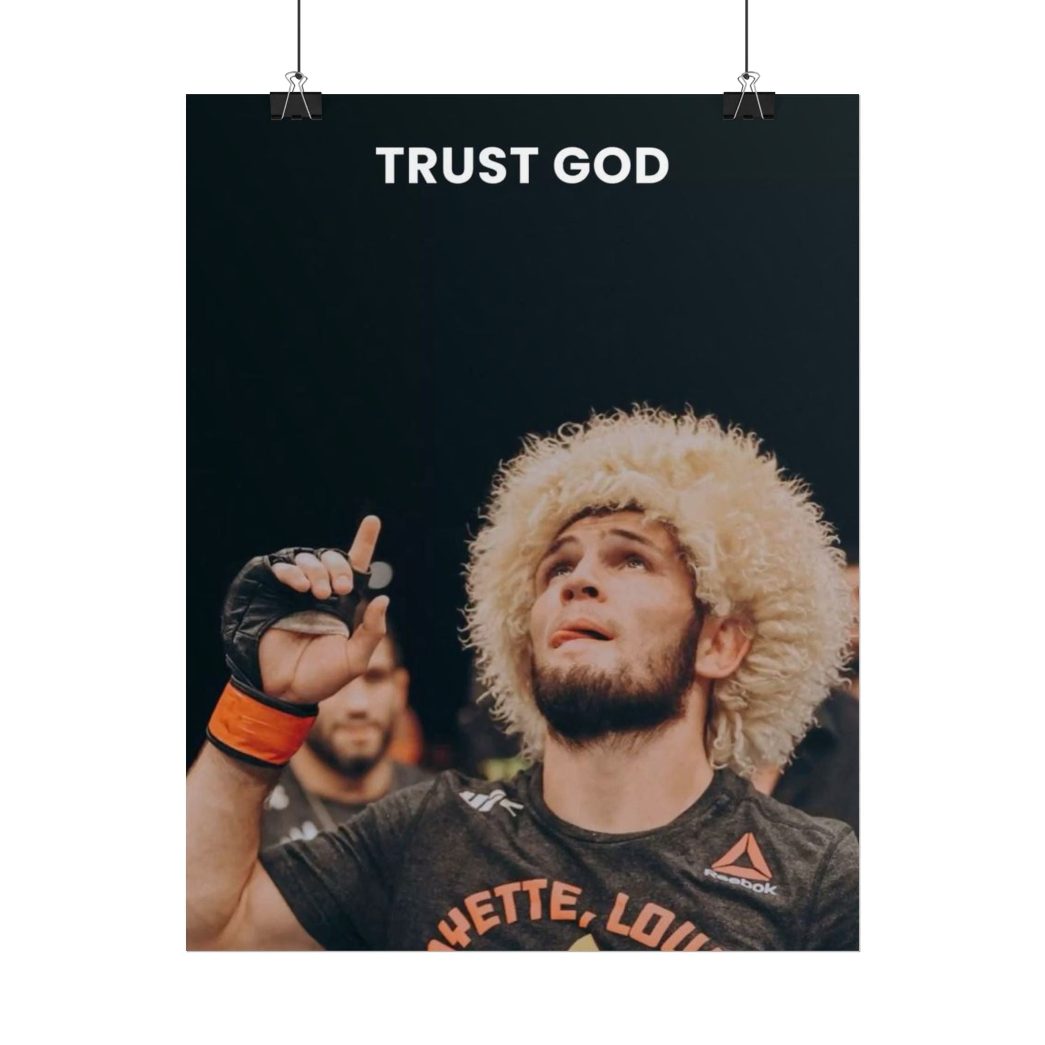 Trust God Poster