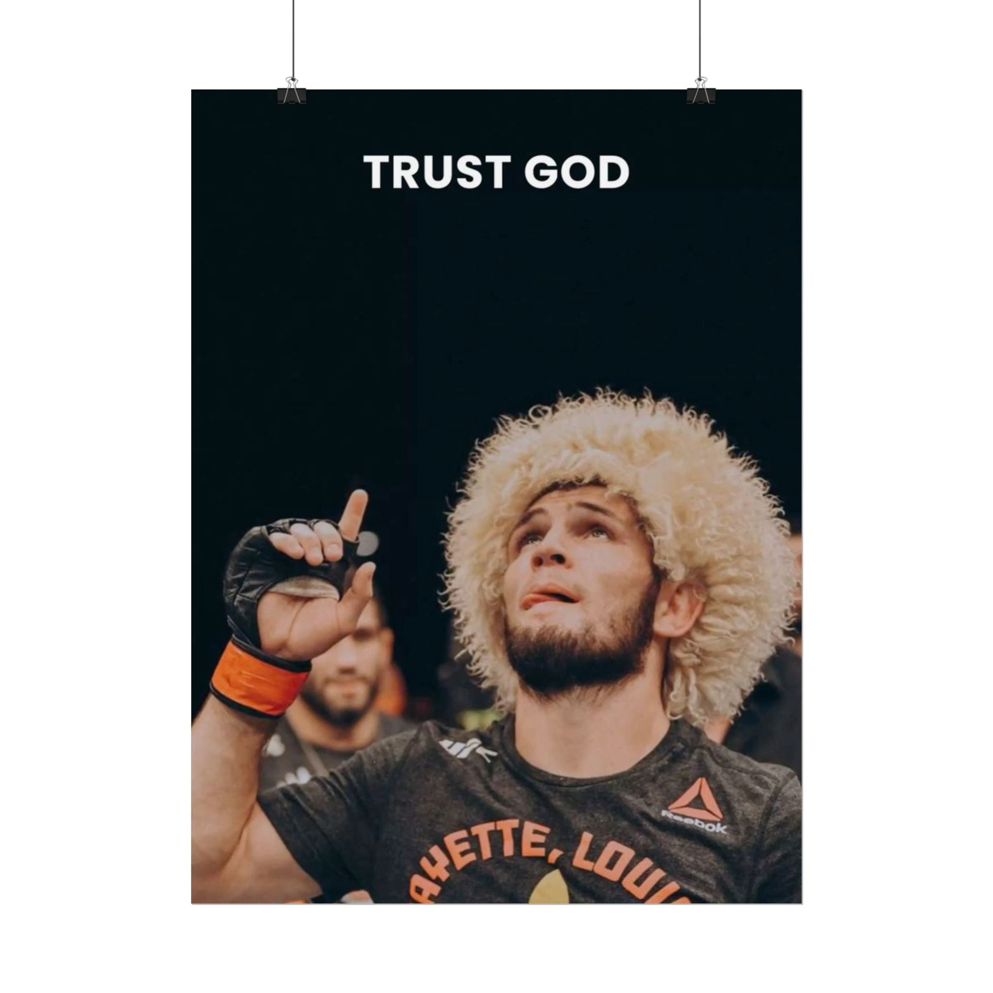 Trust God Poster