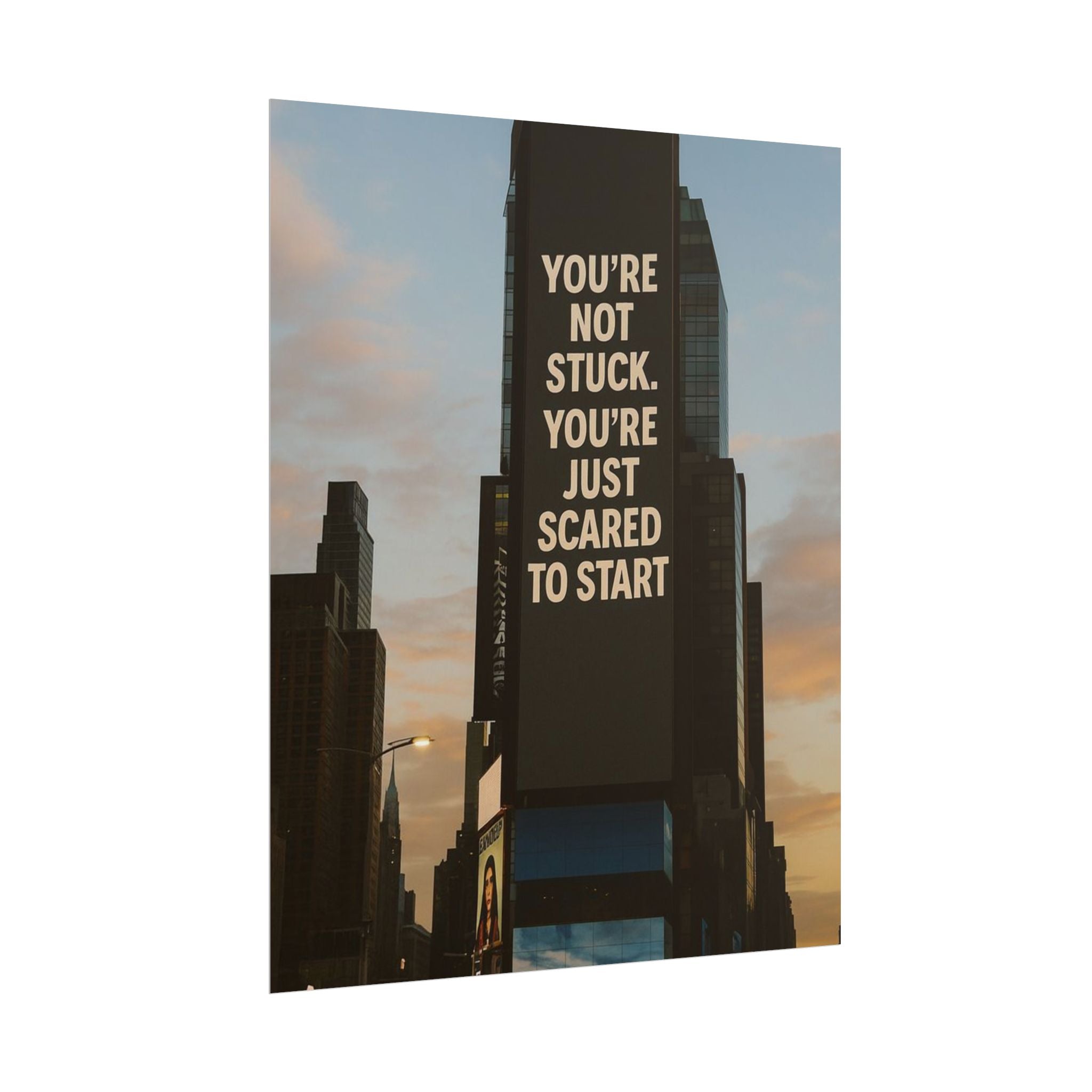 You're Not Stuck Poster