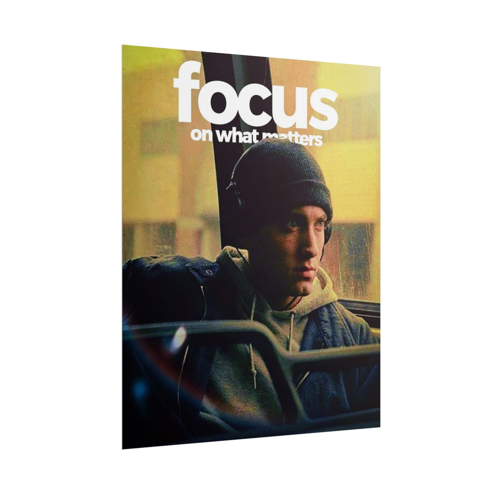 Focus On What Matters Poster