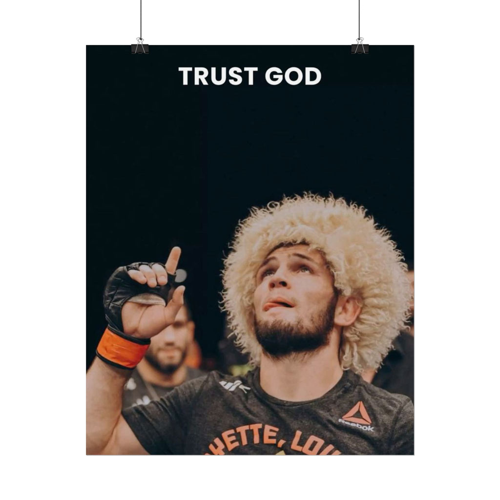 Trust God Poster