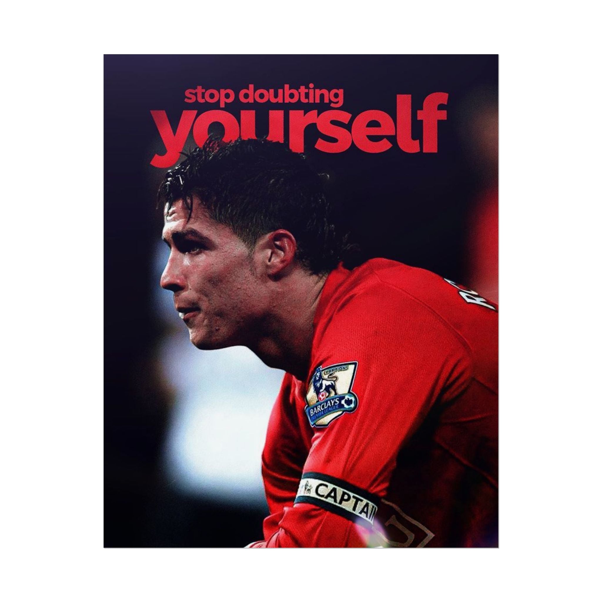 Stop Doubting Yourself Poster