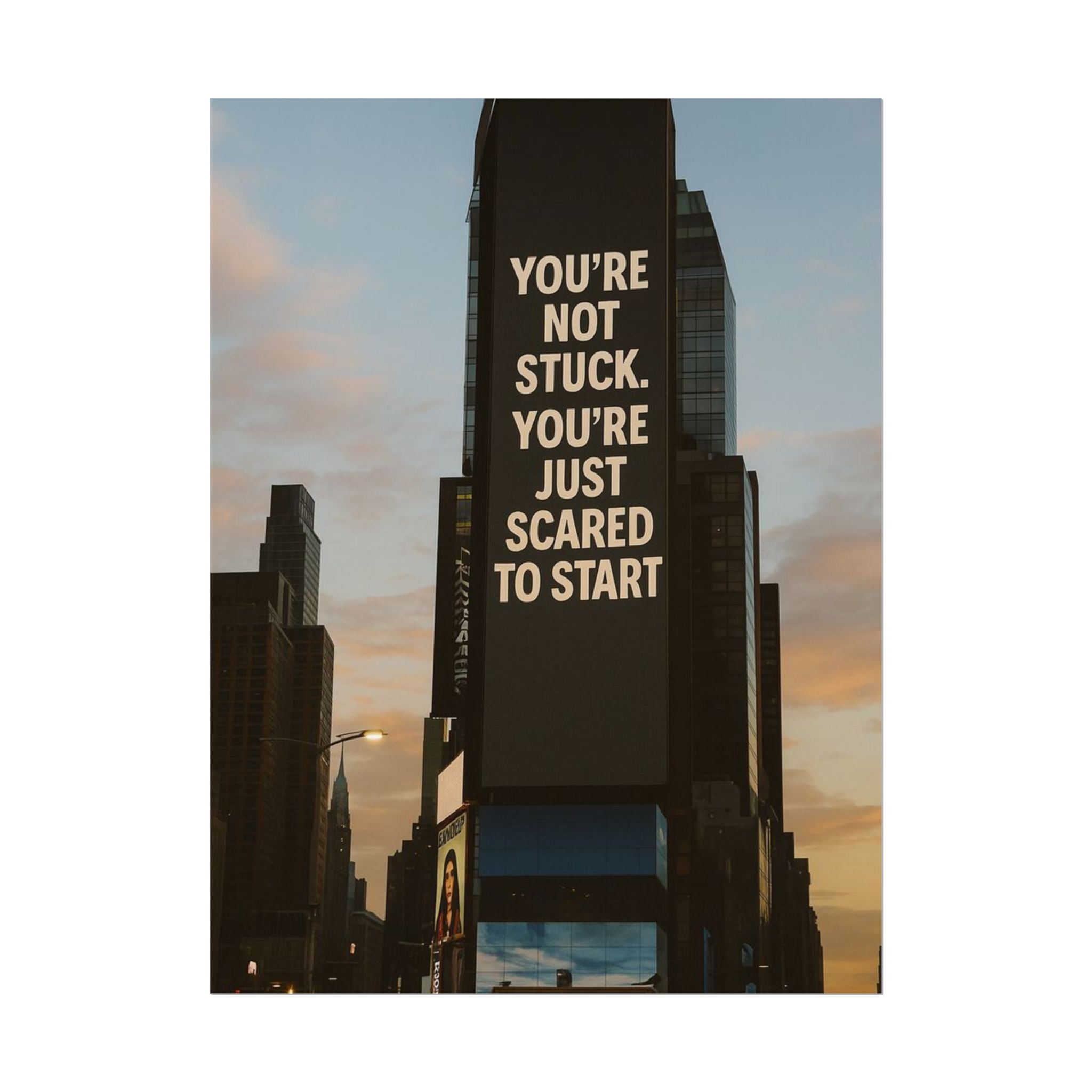 You're Not Stuck Poster