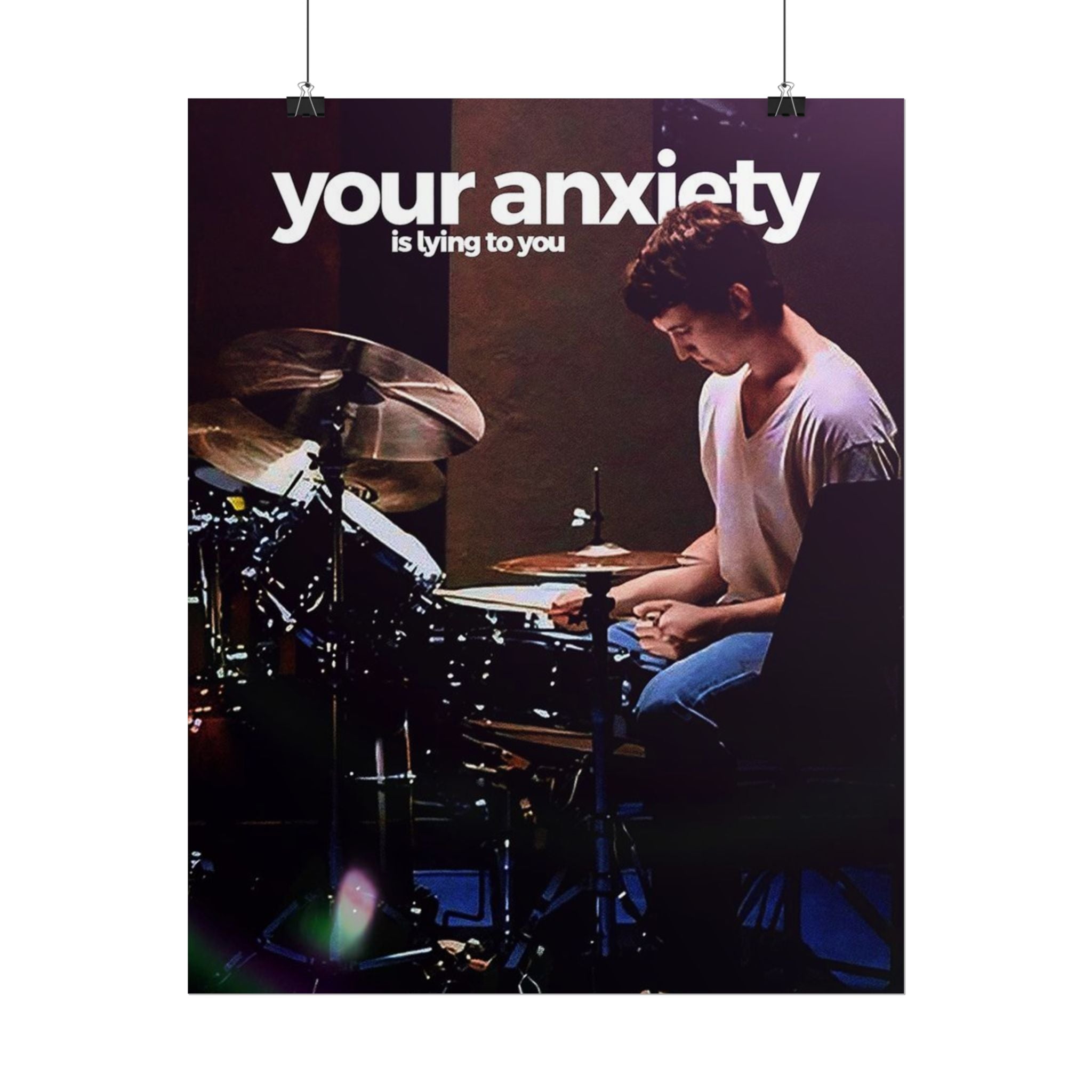 Your Anxiety Is Lying To You Poster
