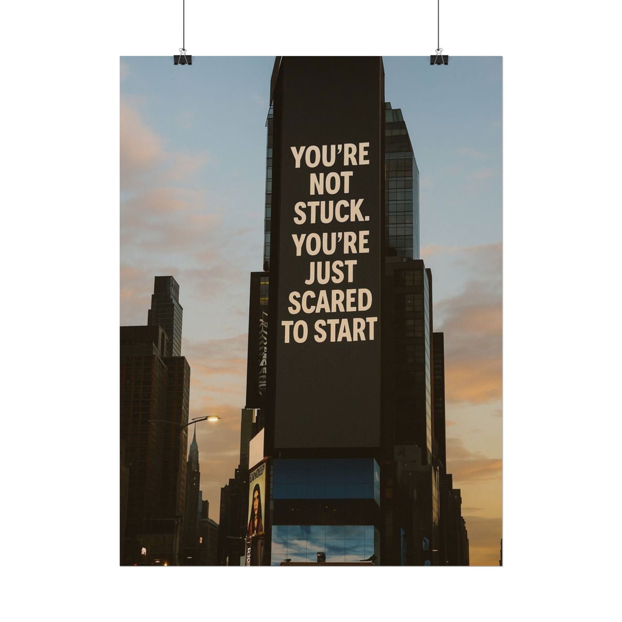 You're Not Stuck Poster