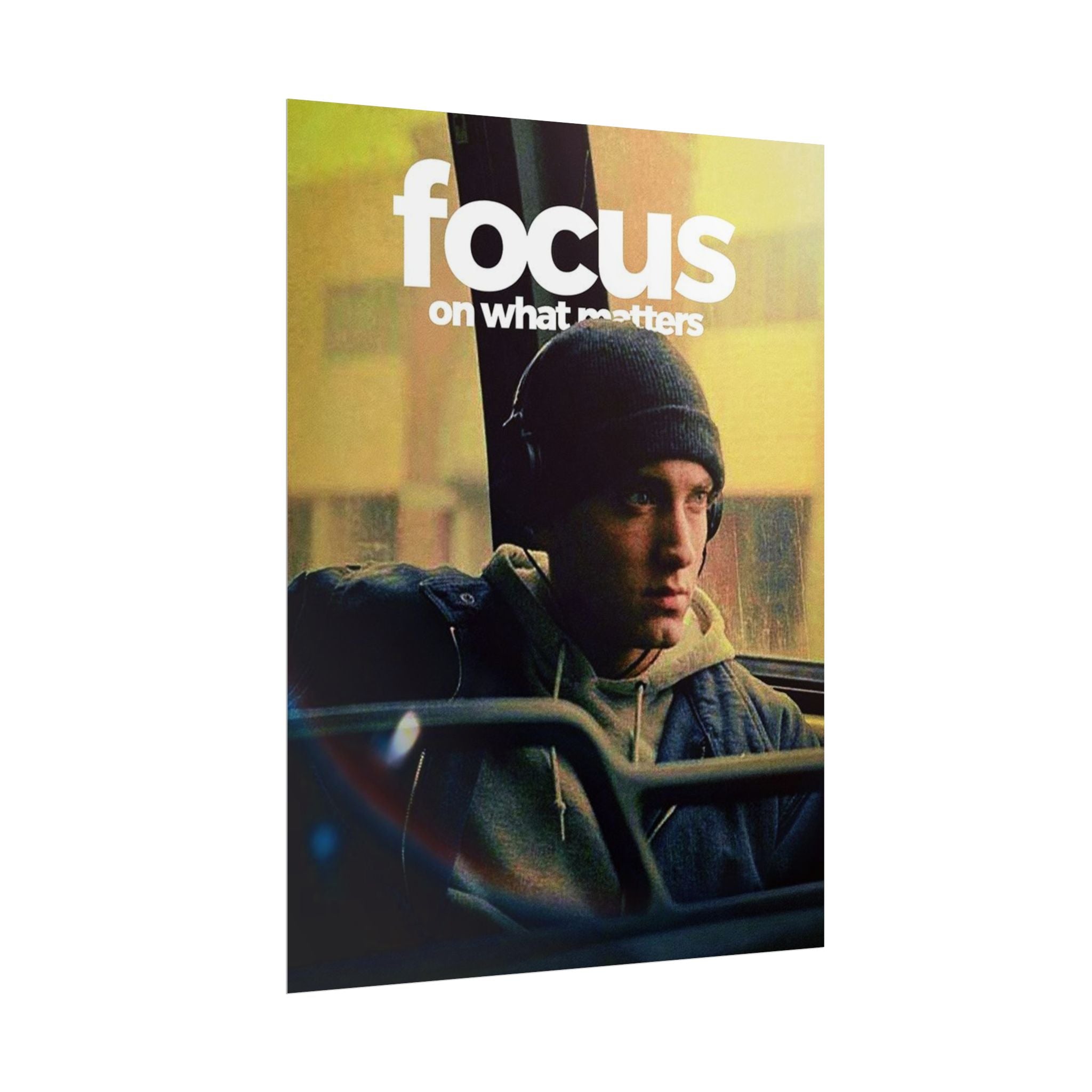 Focus On What Matters Poster
