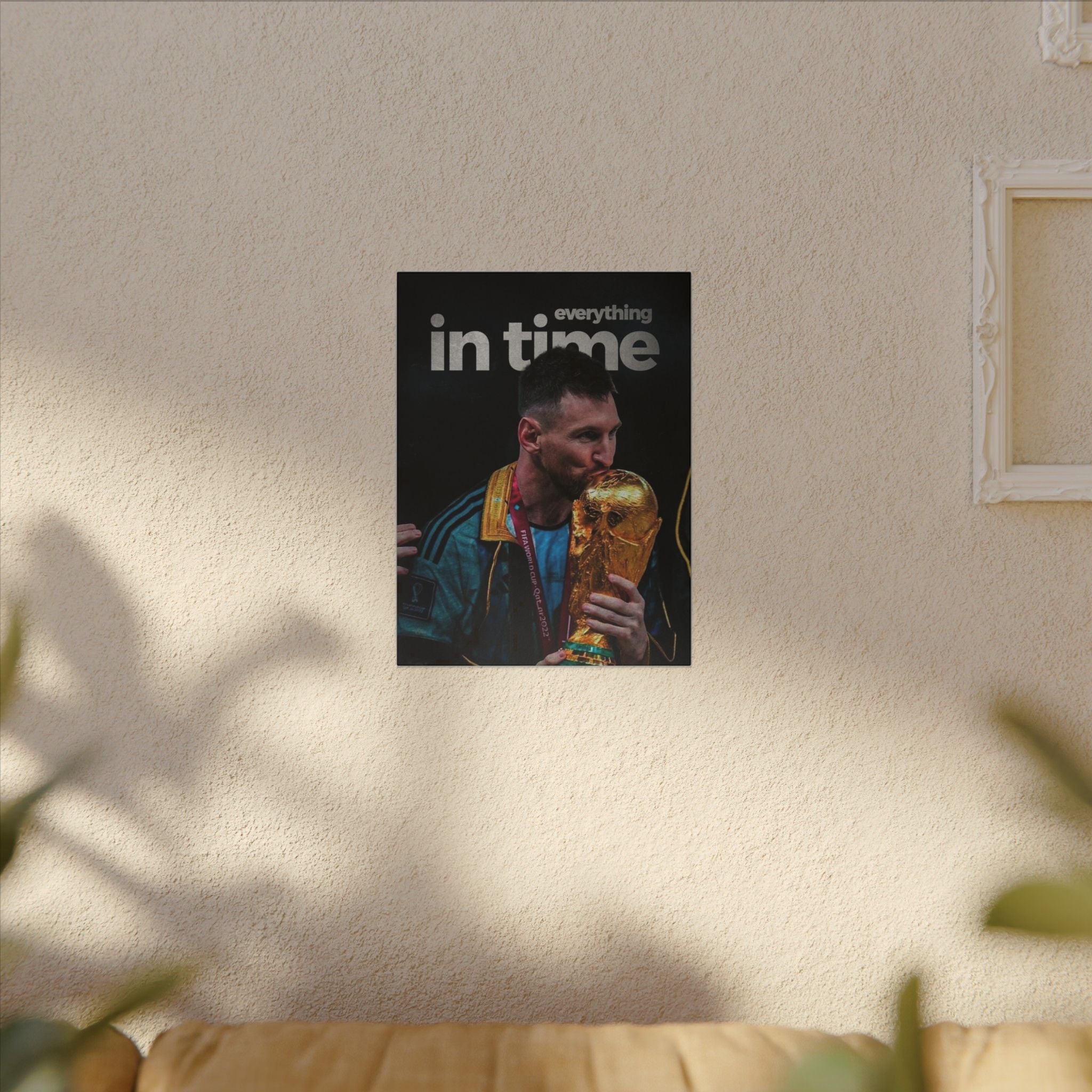 Everything In Time Messi Frame