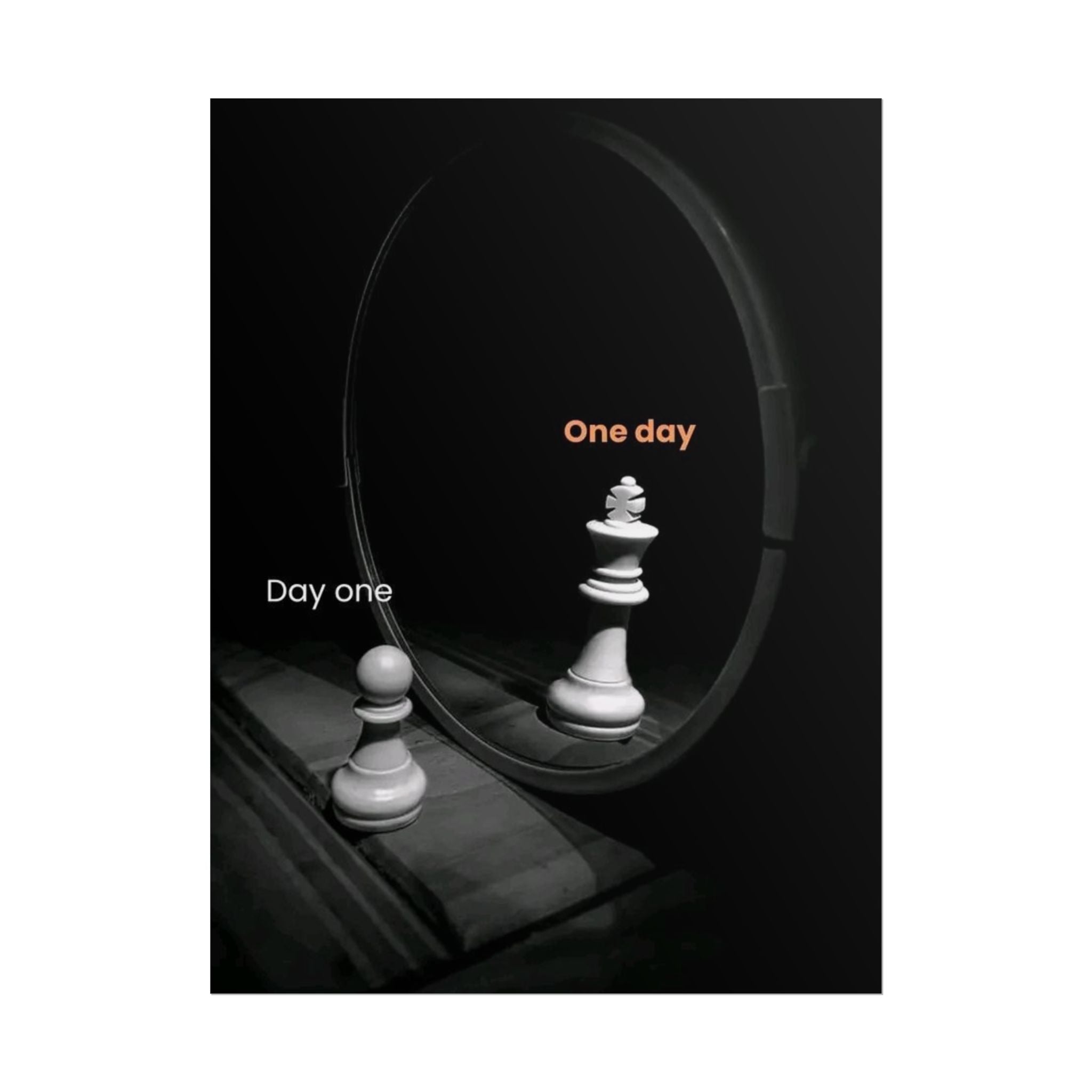 Day One or One Day Poster