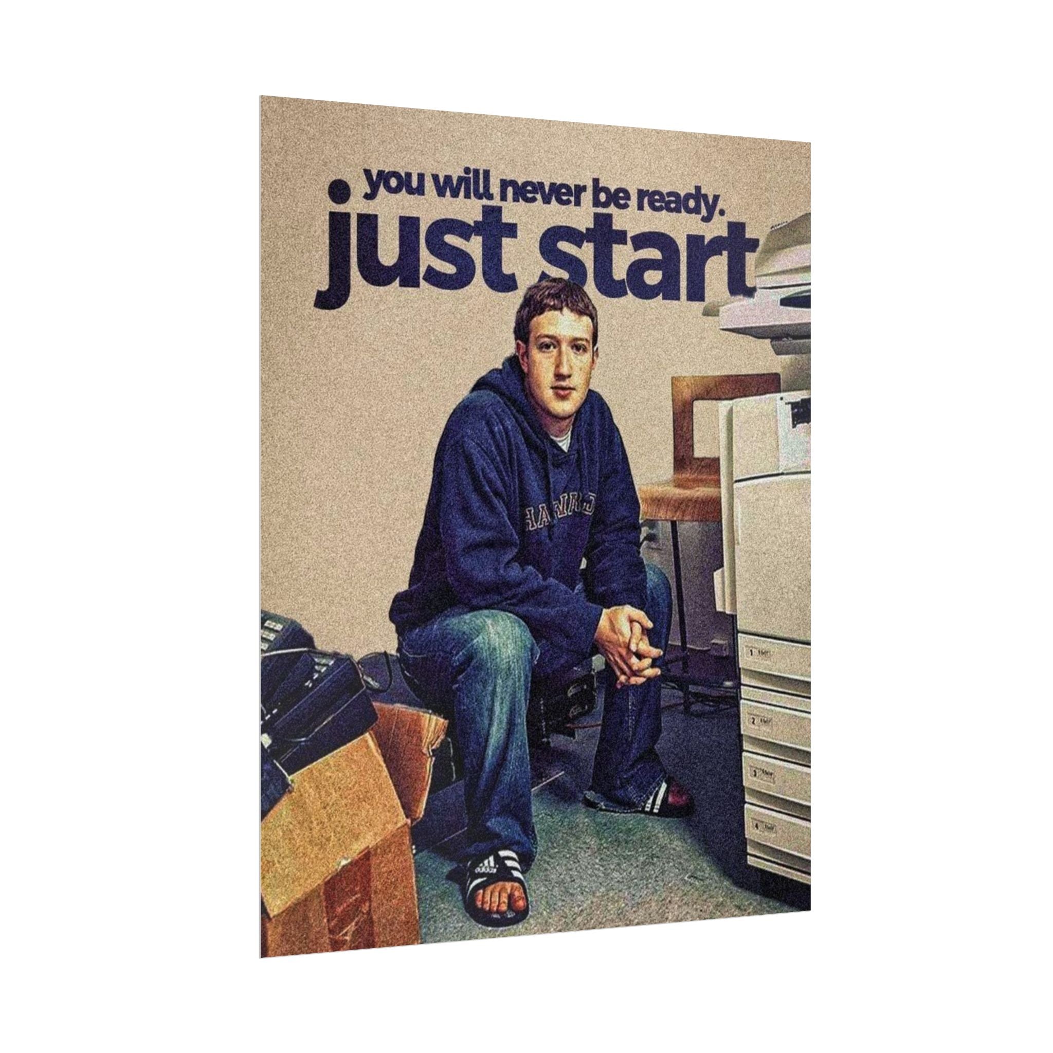 Just Start Poster