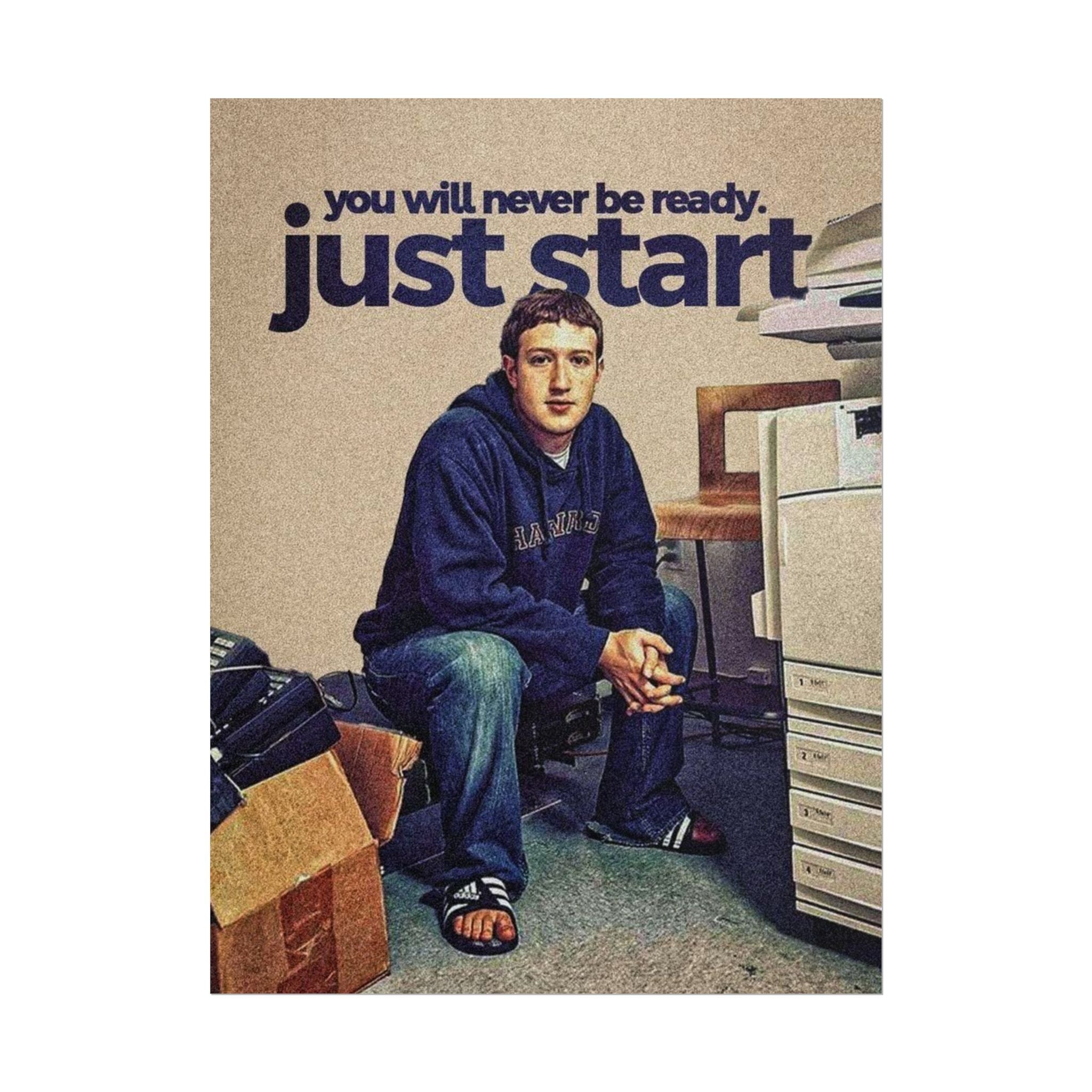 Just Start Poster