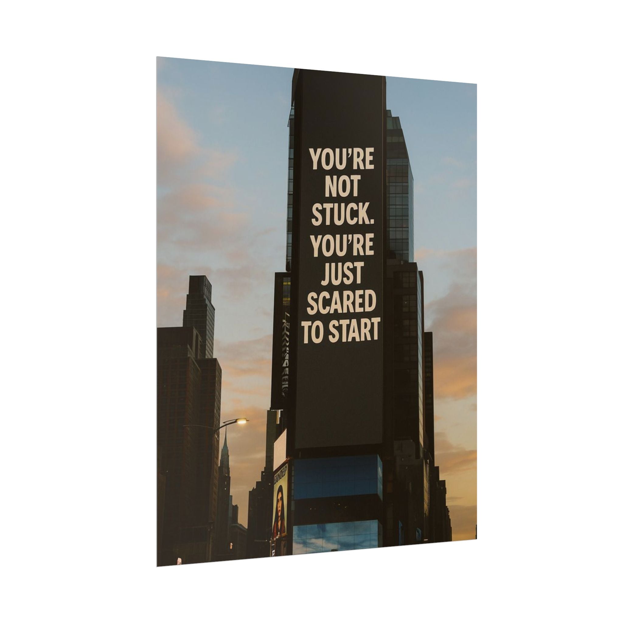You're Not Stuck Poster