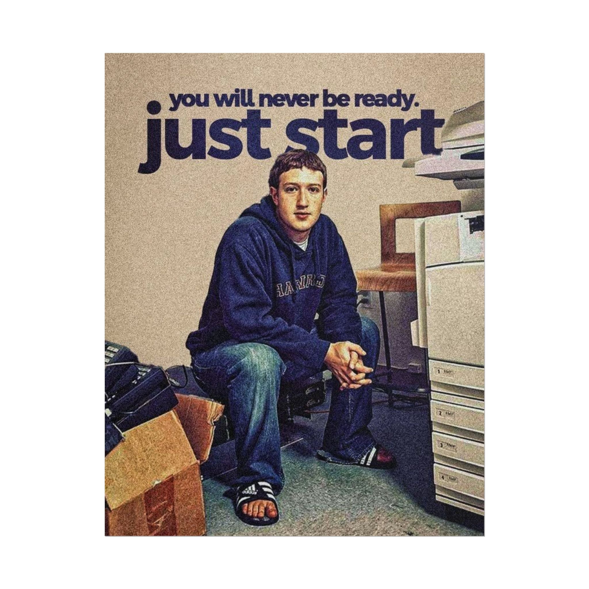 Just Start Poster