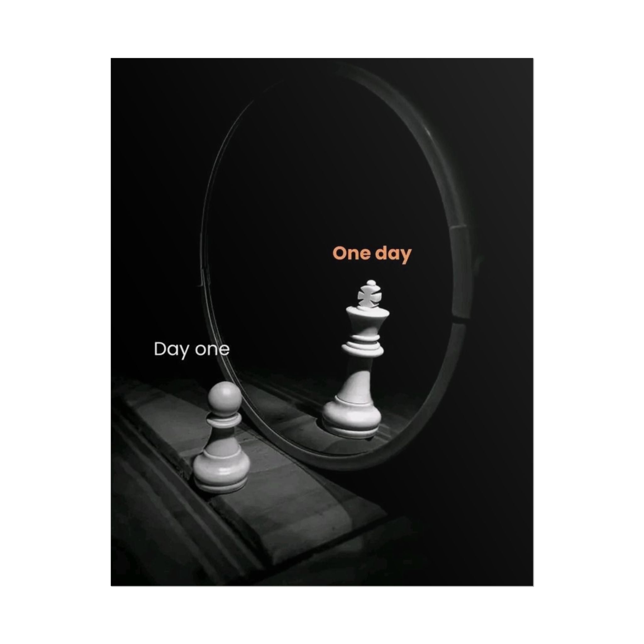 Day One or One Day Poster