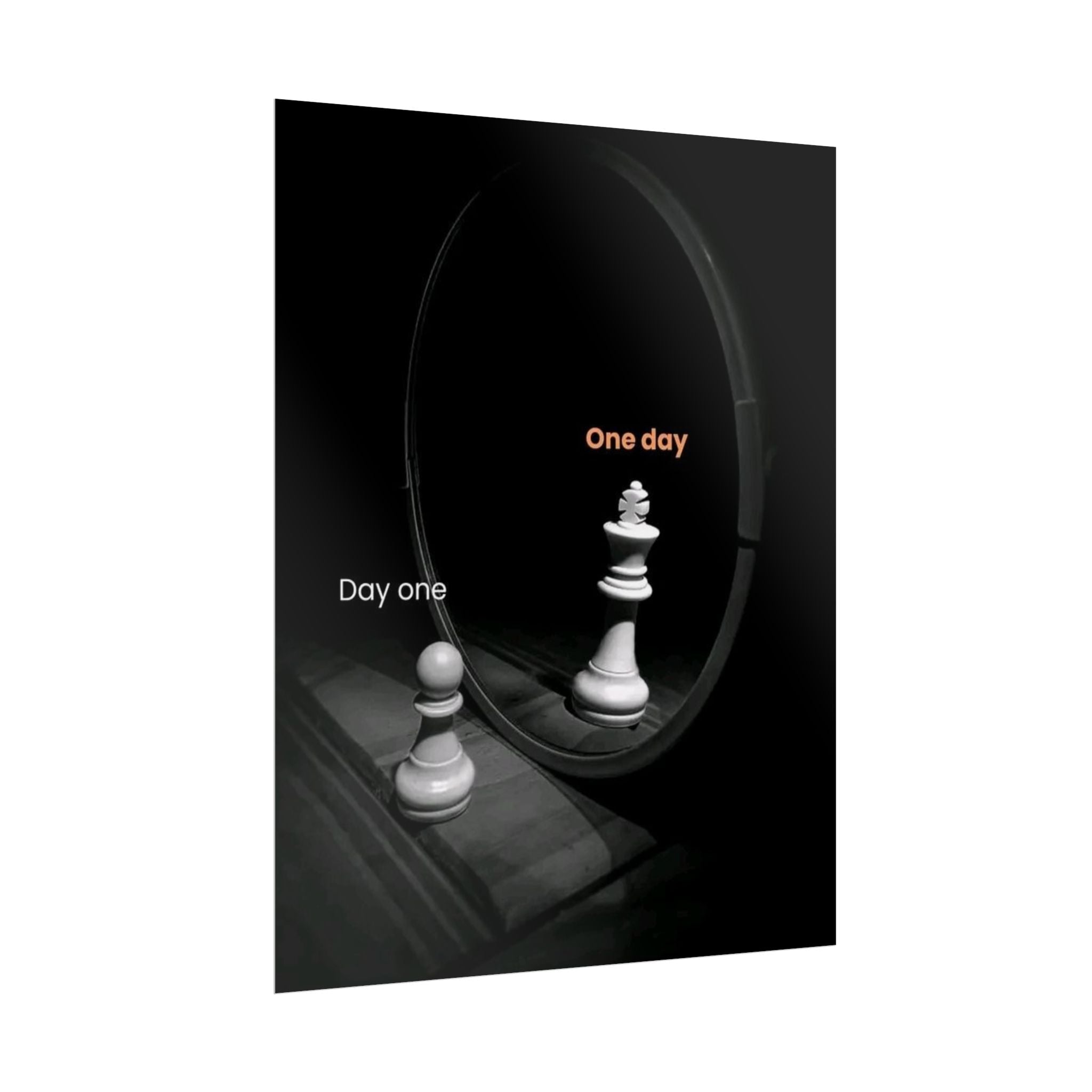 Day One or One Day Poster