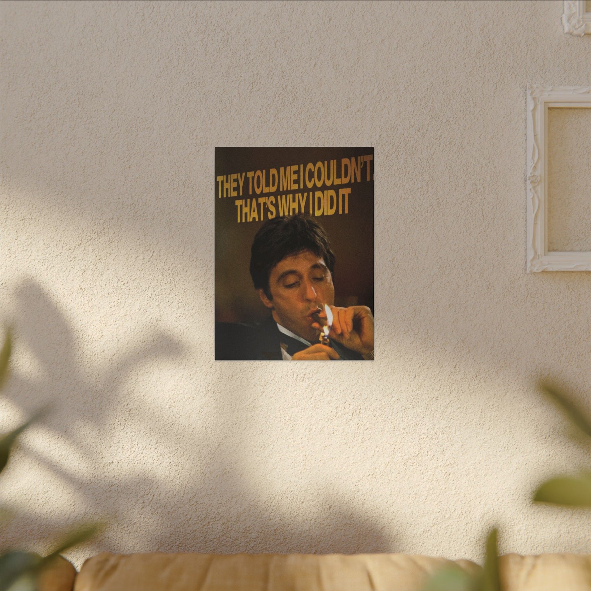 They Told Me I Couldn't Frame