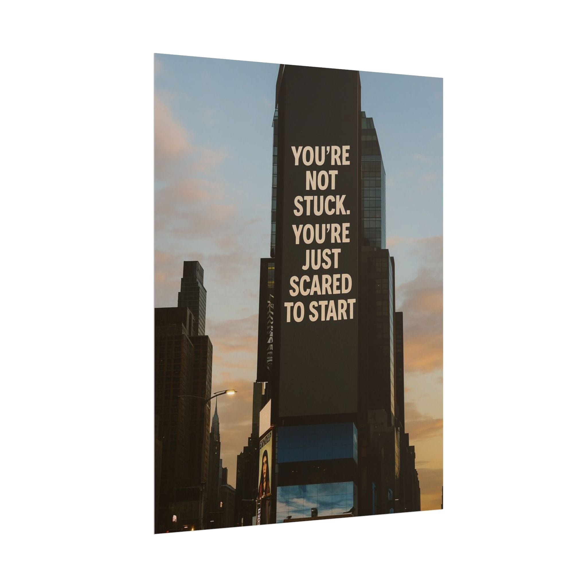 You're Not Stuck Poster