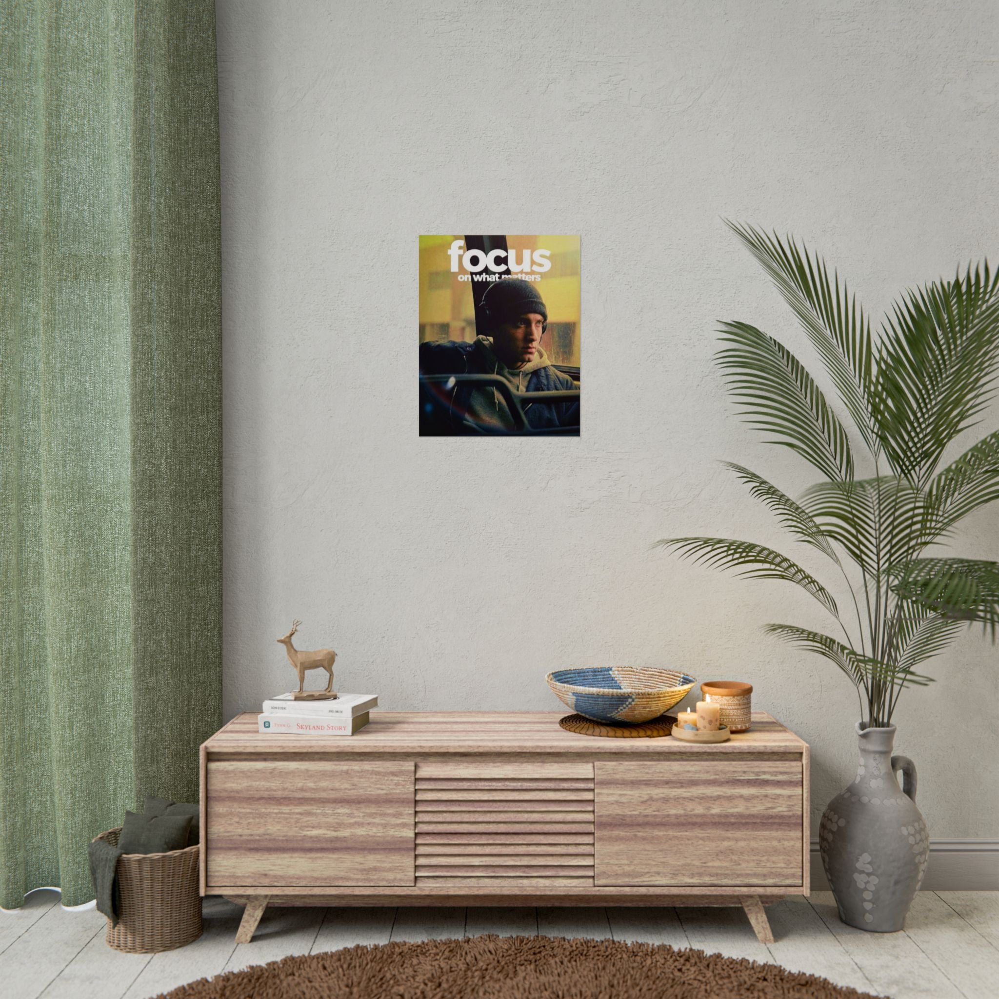 Focus On What Matters Poster