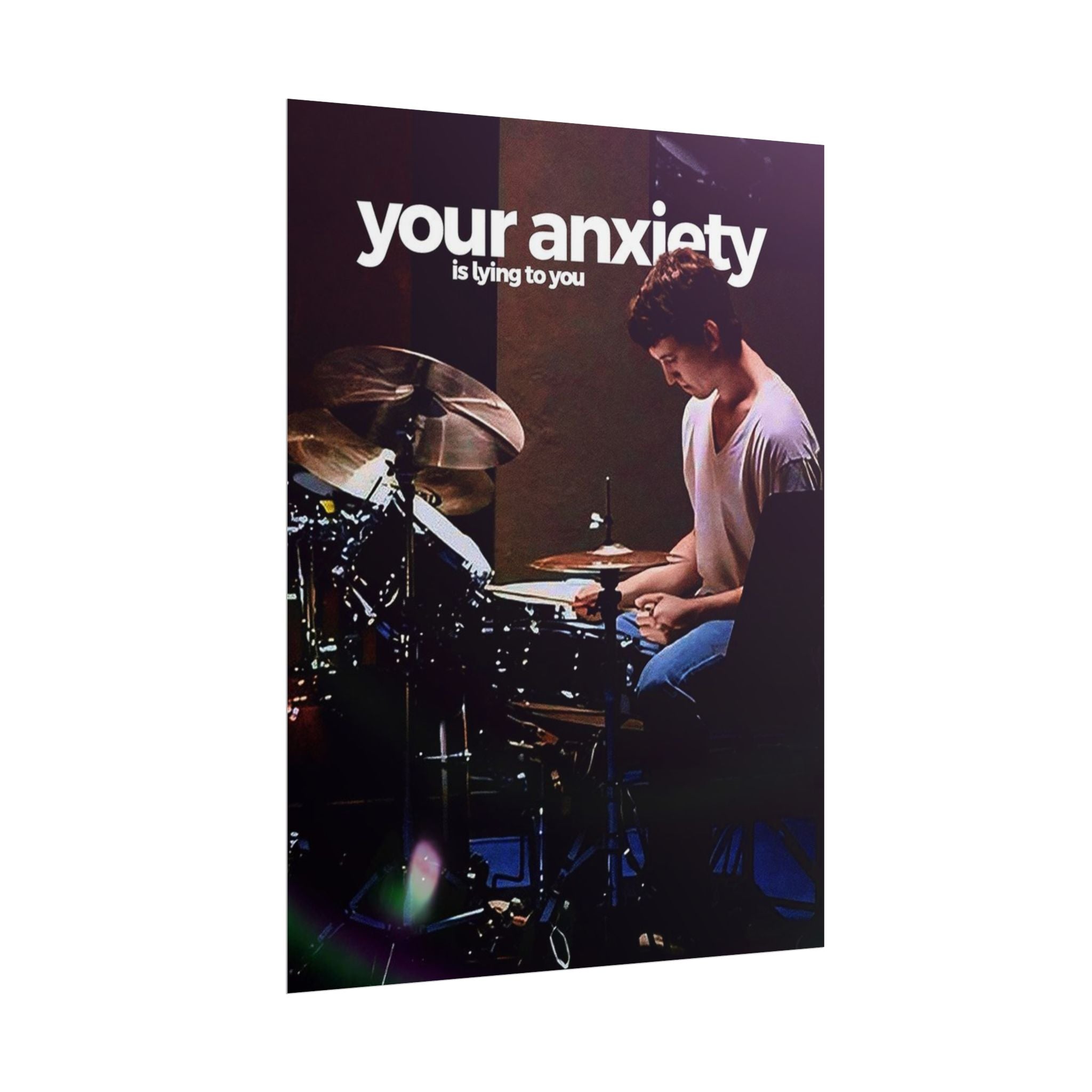 Your Anxiety Is Lying To You Poster