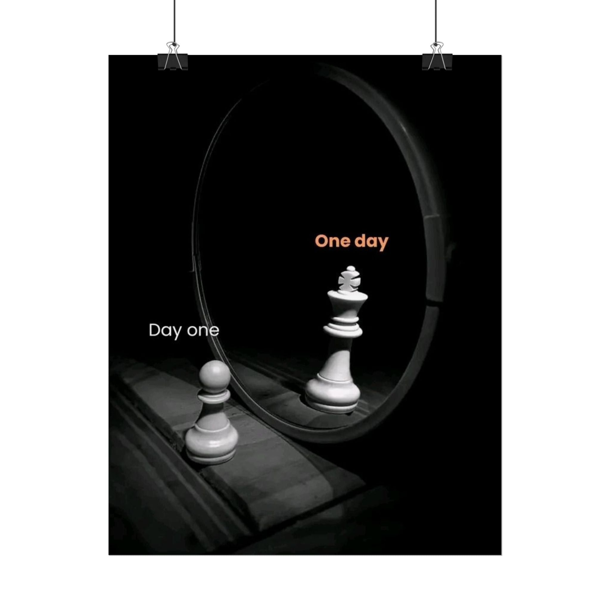 Day One or One Day Poster