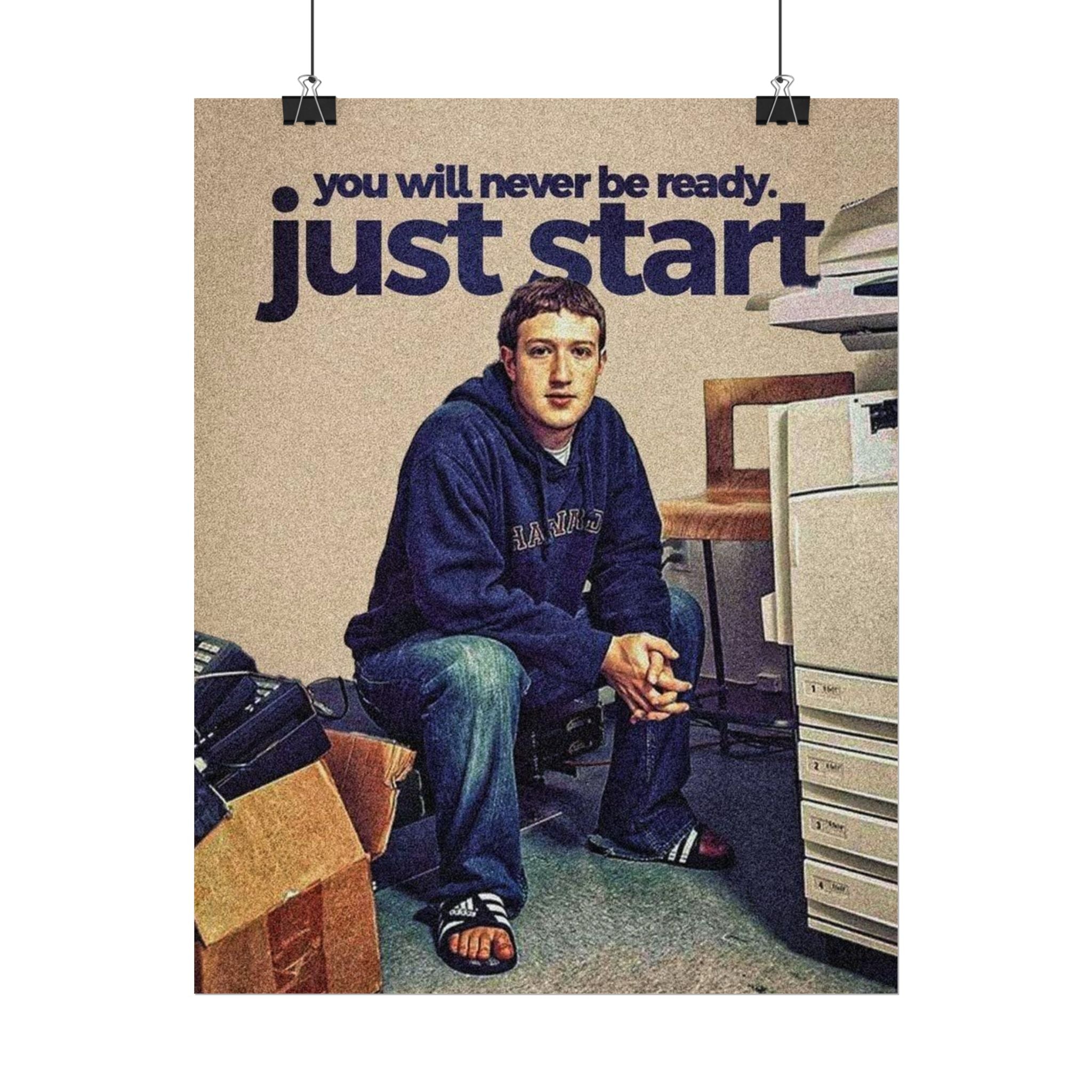 Just Start Poster