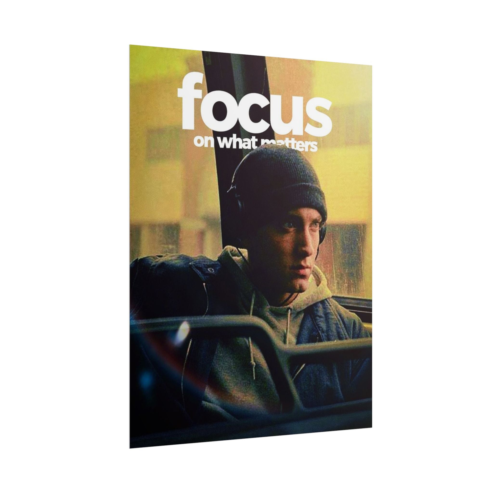 Focus On What Matters Poster