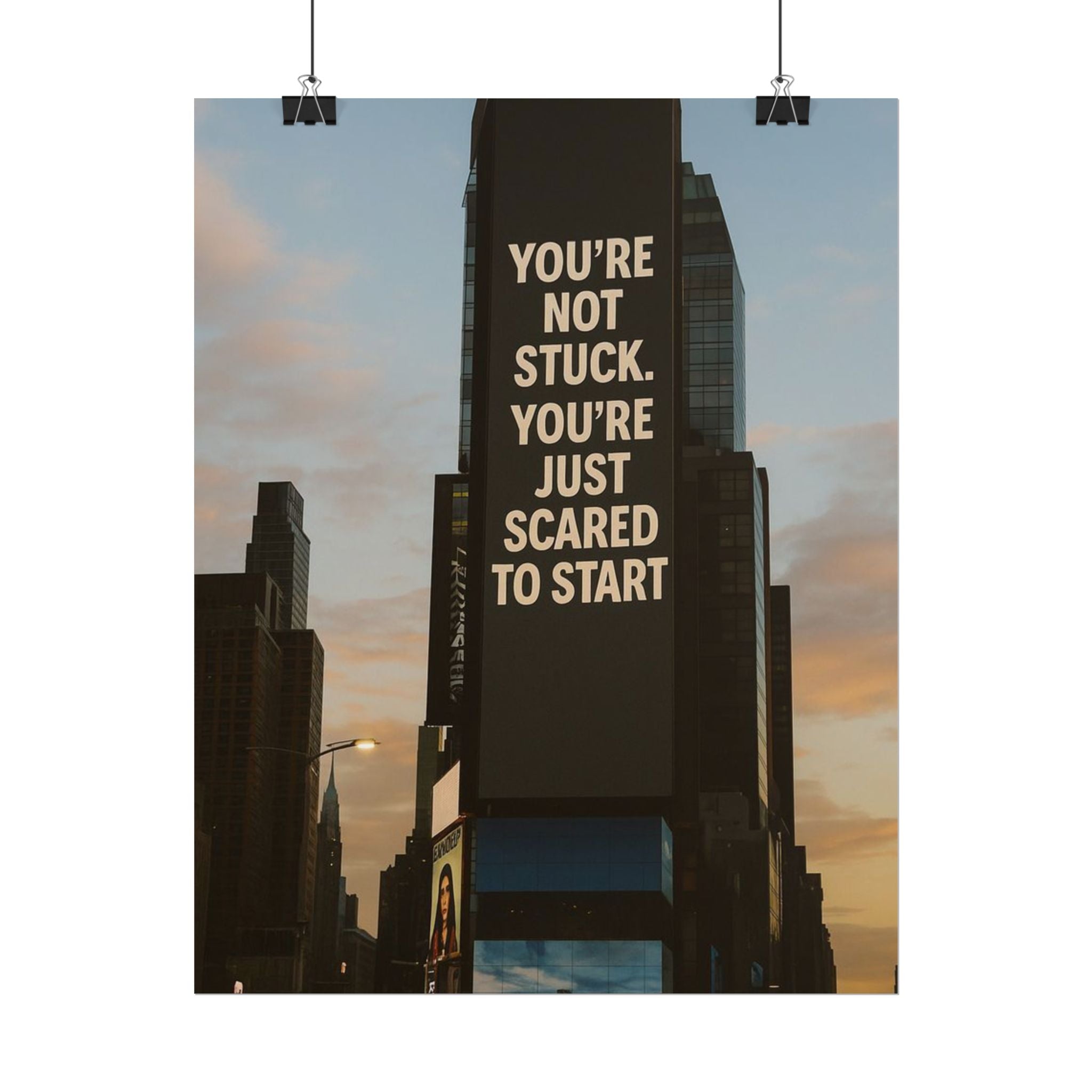 You're Not Stuck Poster