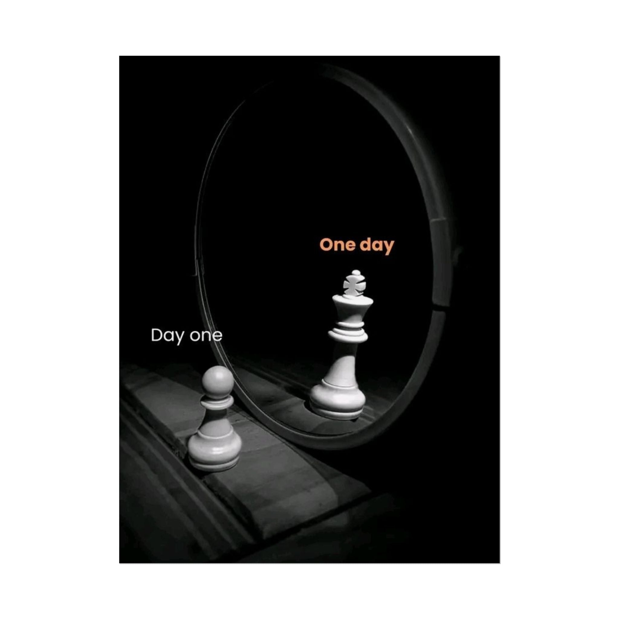 Day One or One Day Poster