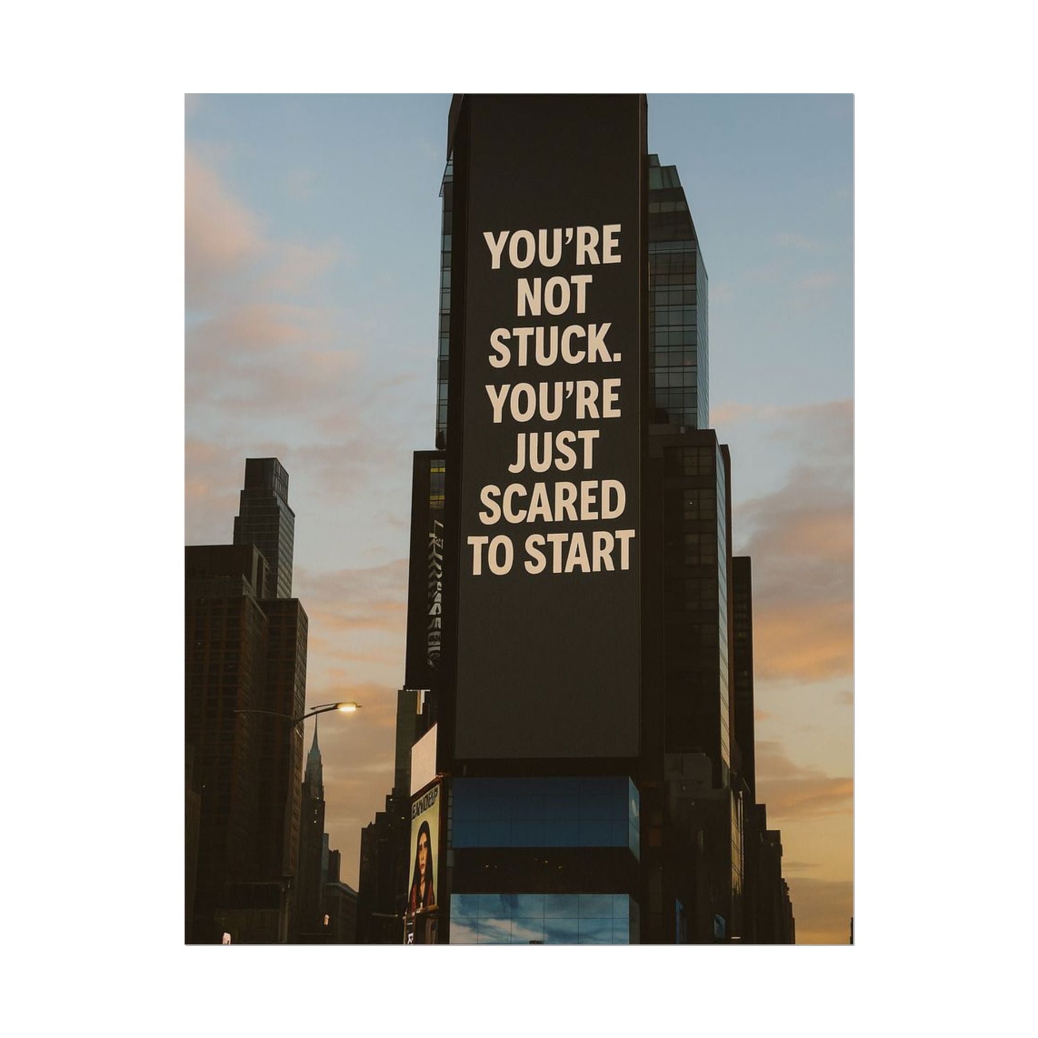 You're Not Stuck Poster