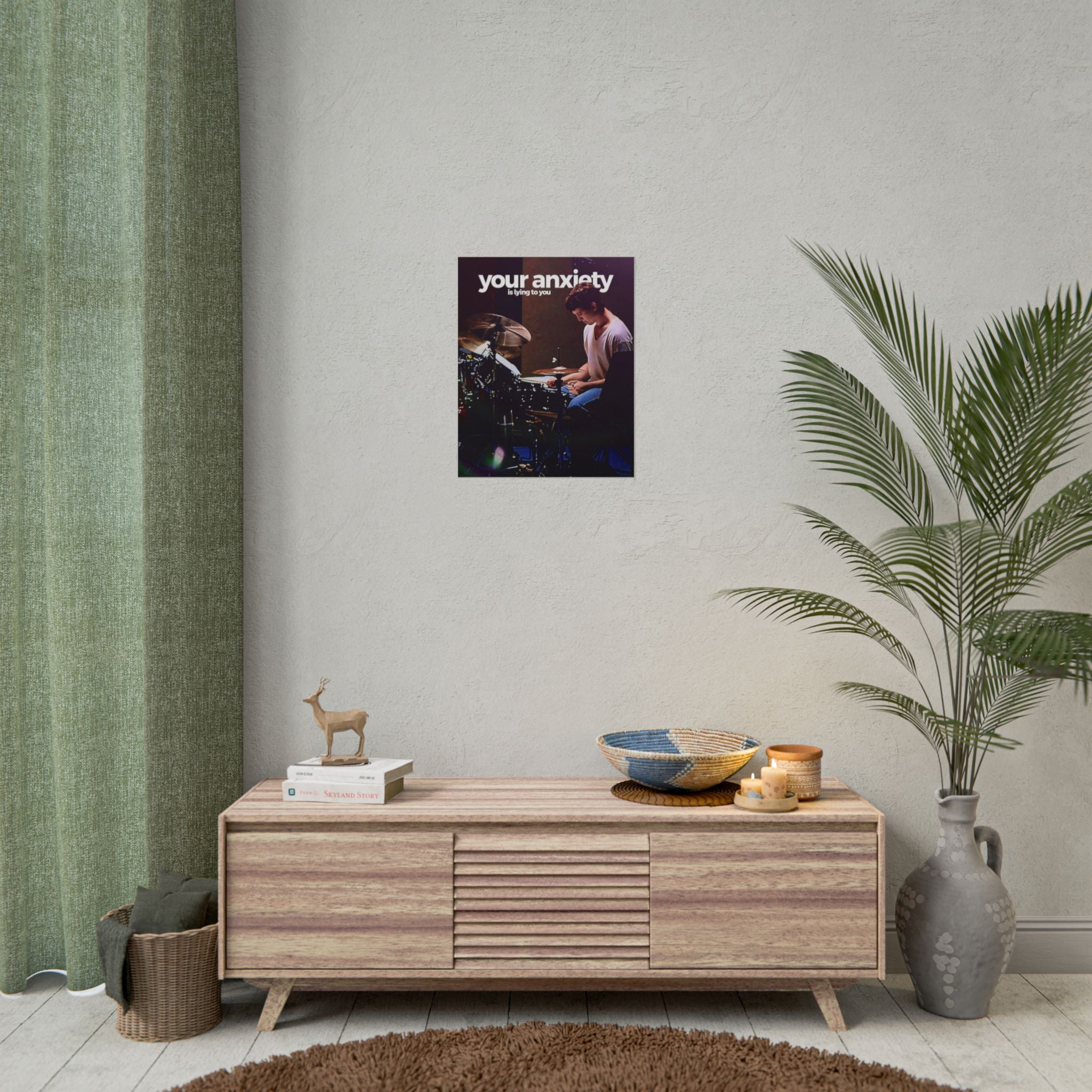 Your Anxiety Is Lying To You Poster