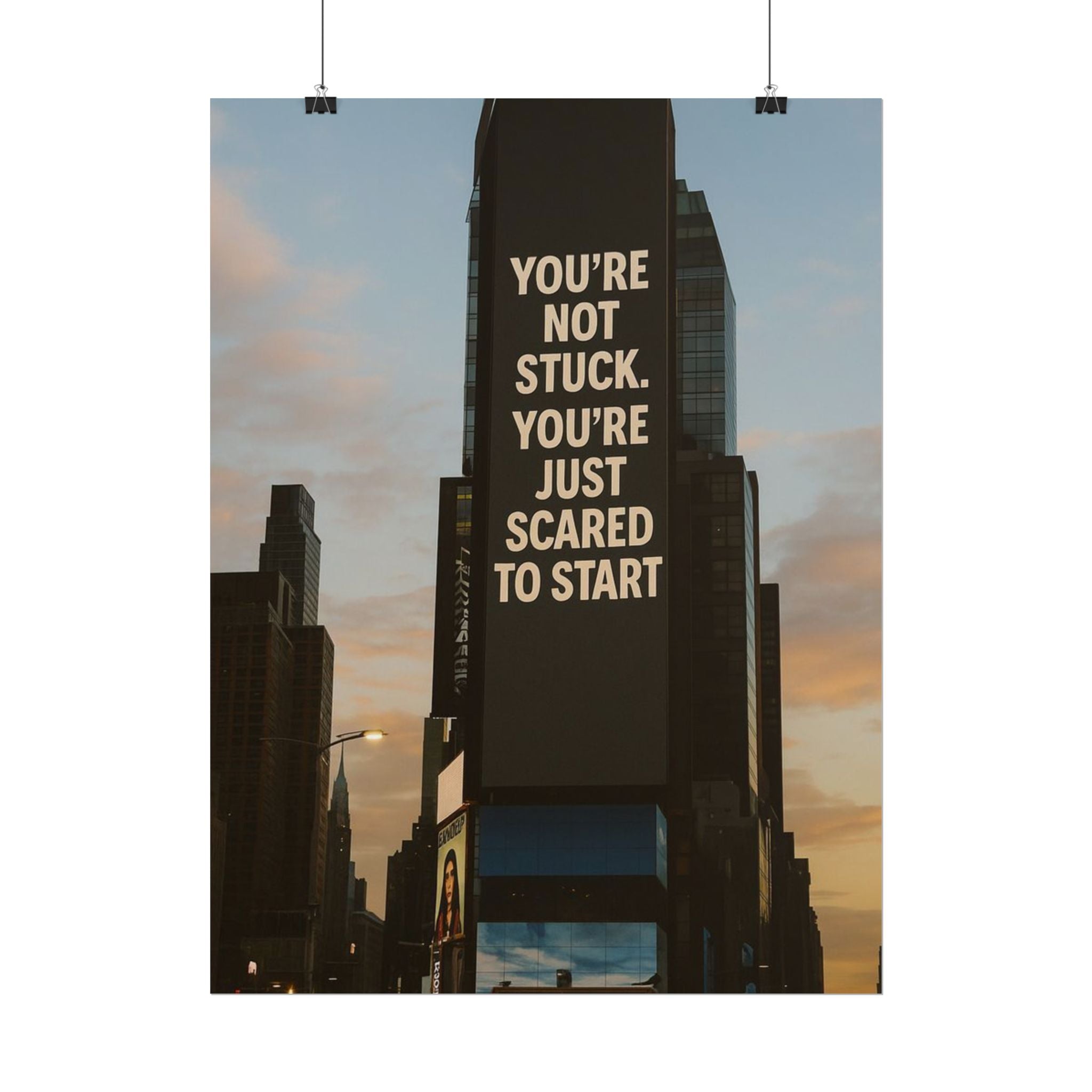 You're Not Stuck Poster
