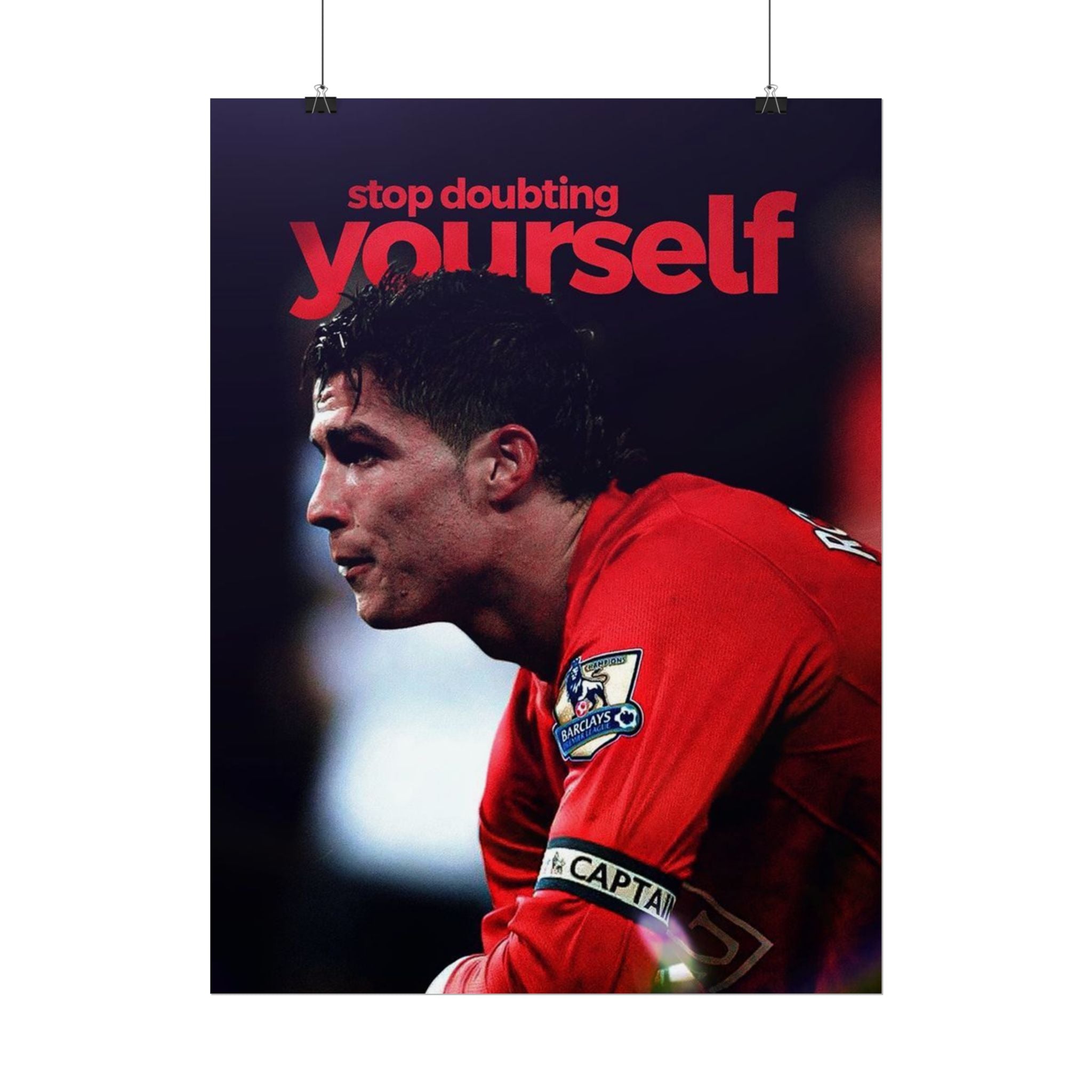 Stop Doubting Yourself Poster