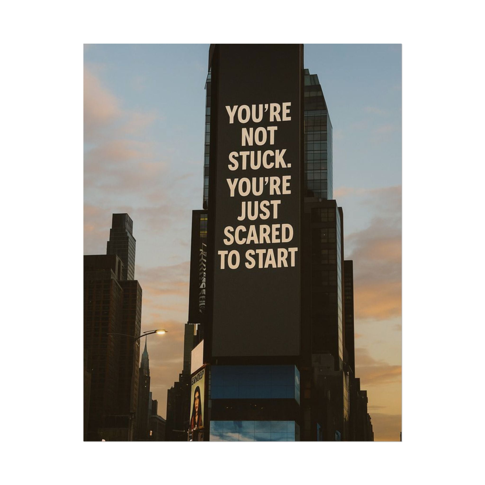 You're Not Stuck Poster