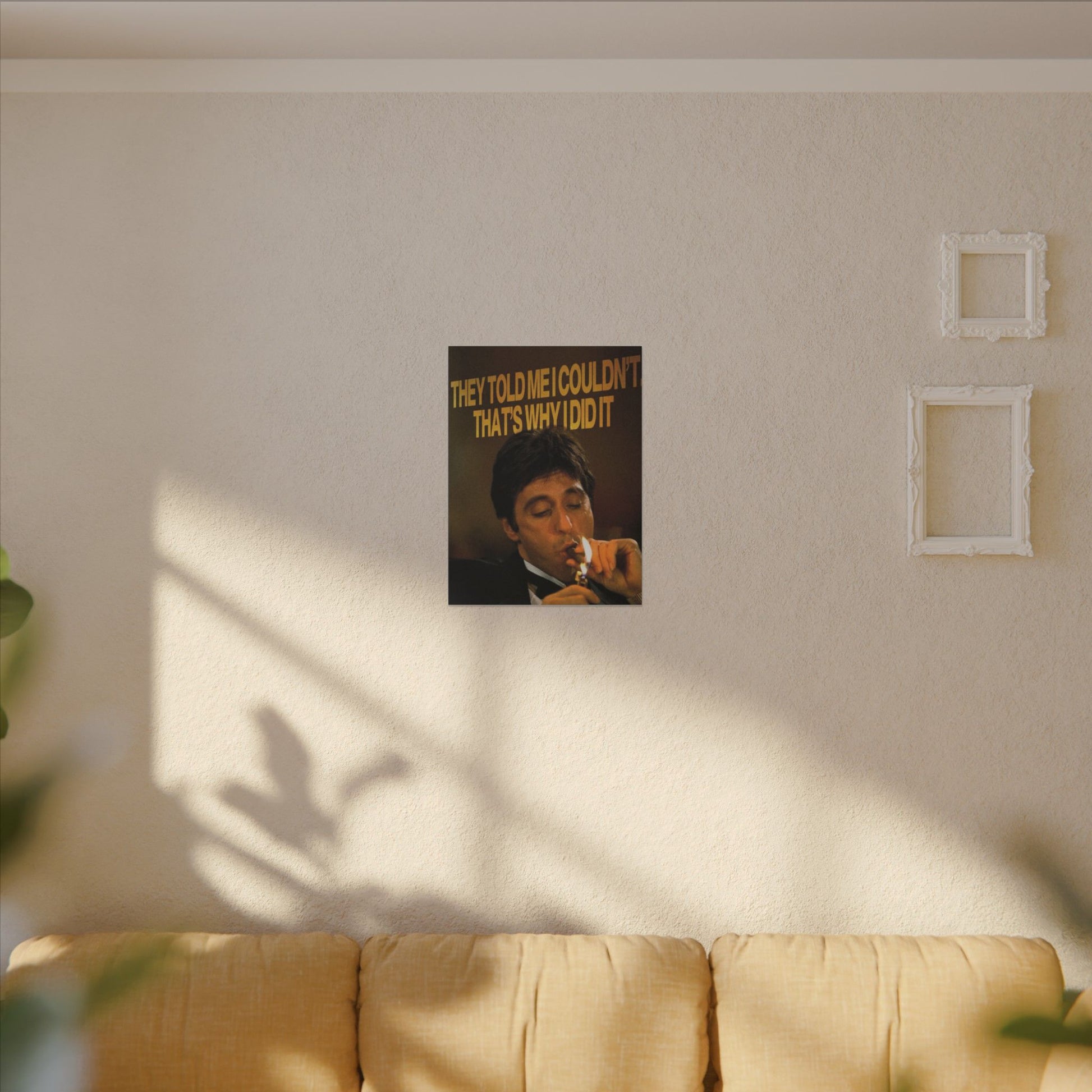 They Told Me I Couldn't Frame