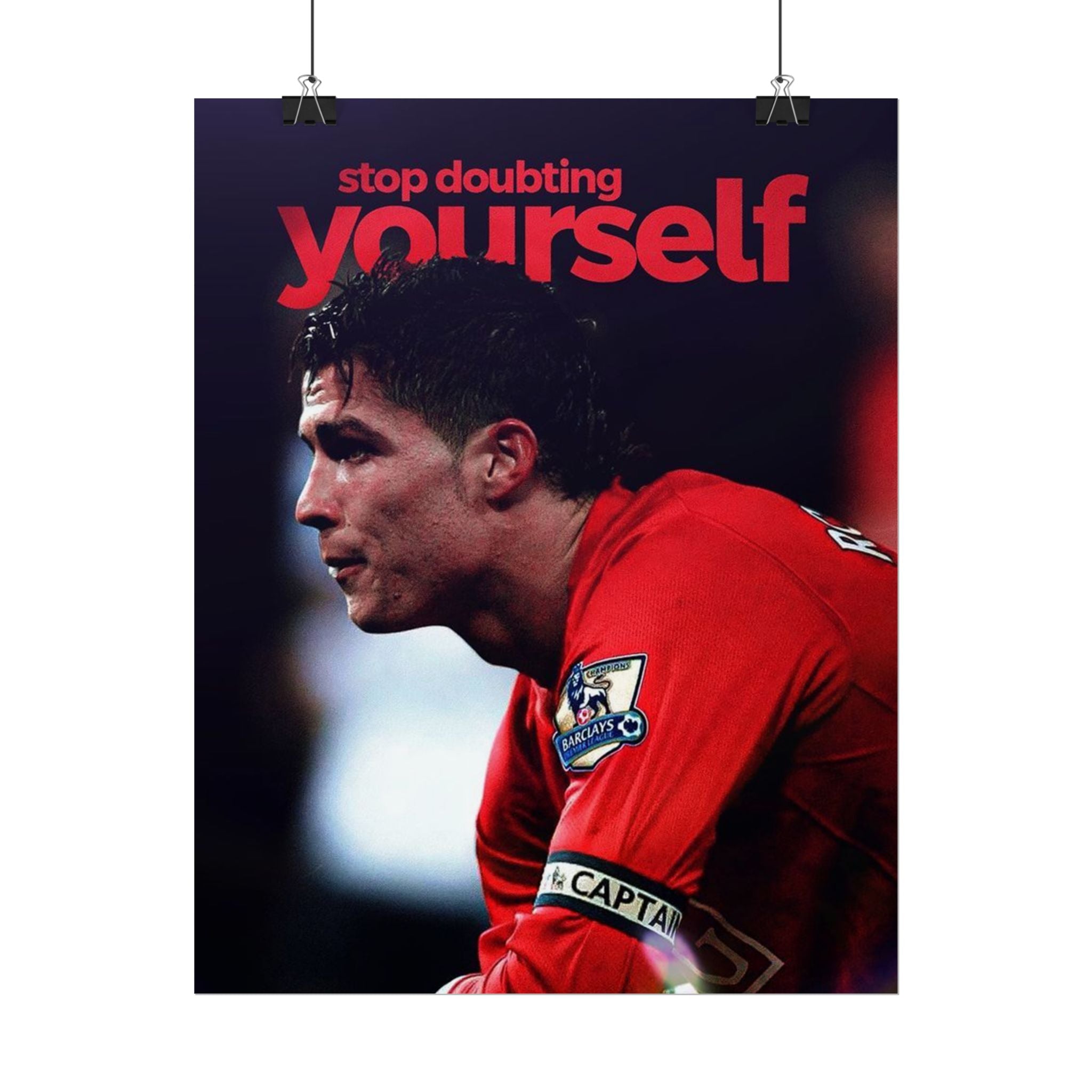 Stop Doubting Yourself Poster