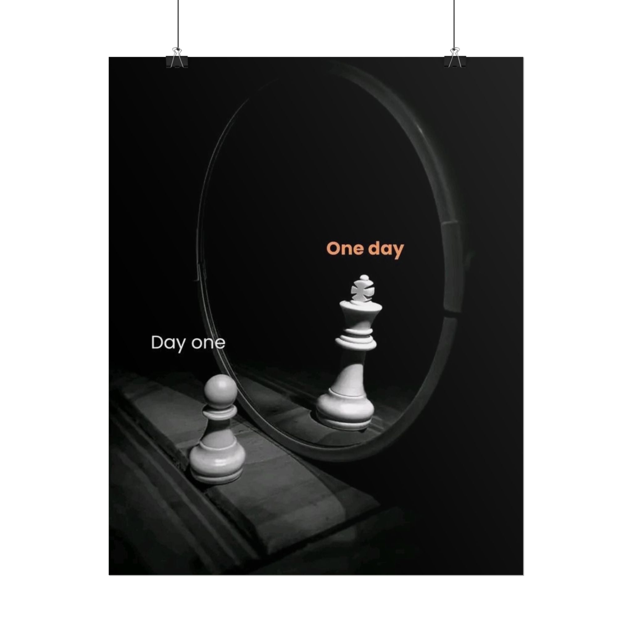 Day One or One Day Poster