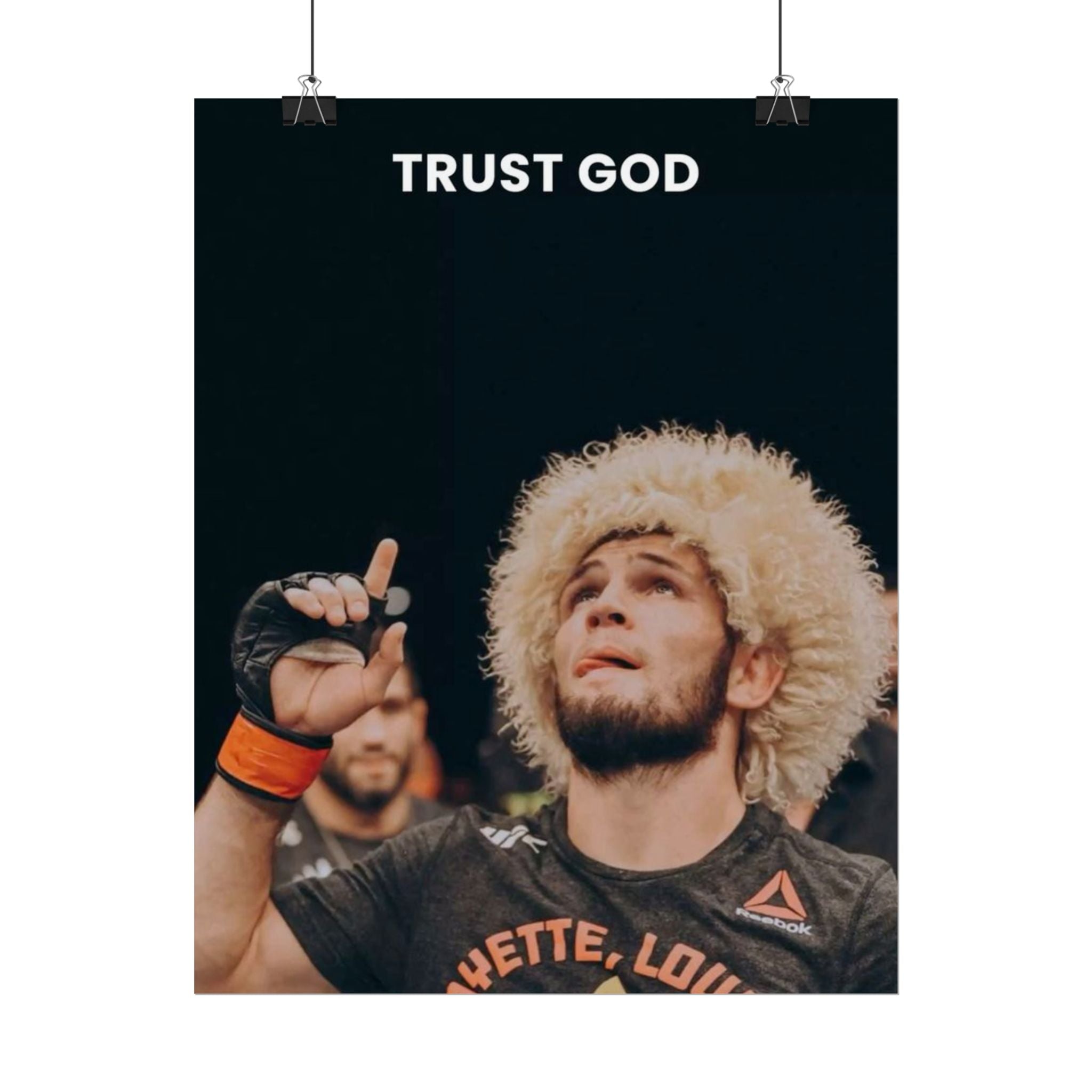 Trust God Poster