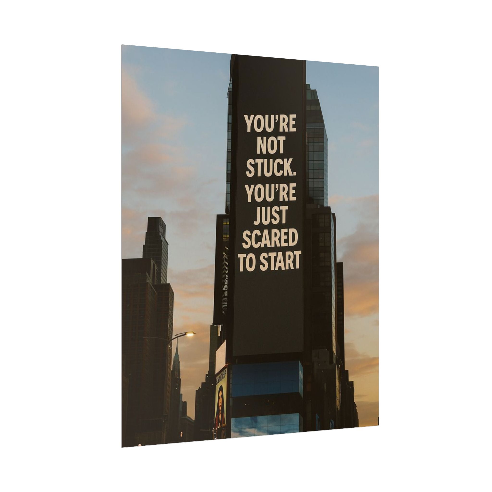 You're Not Stuck Poster