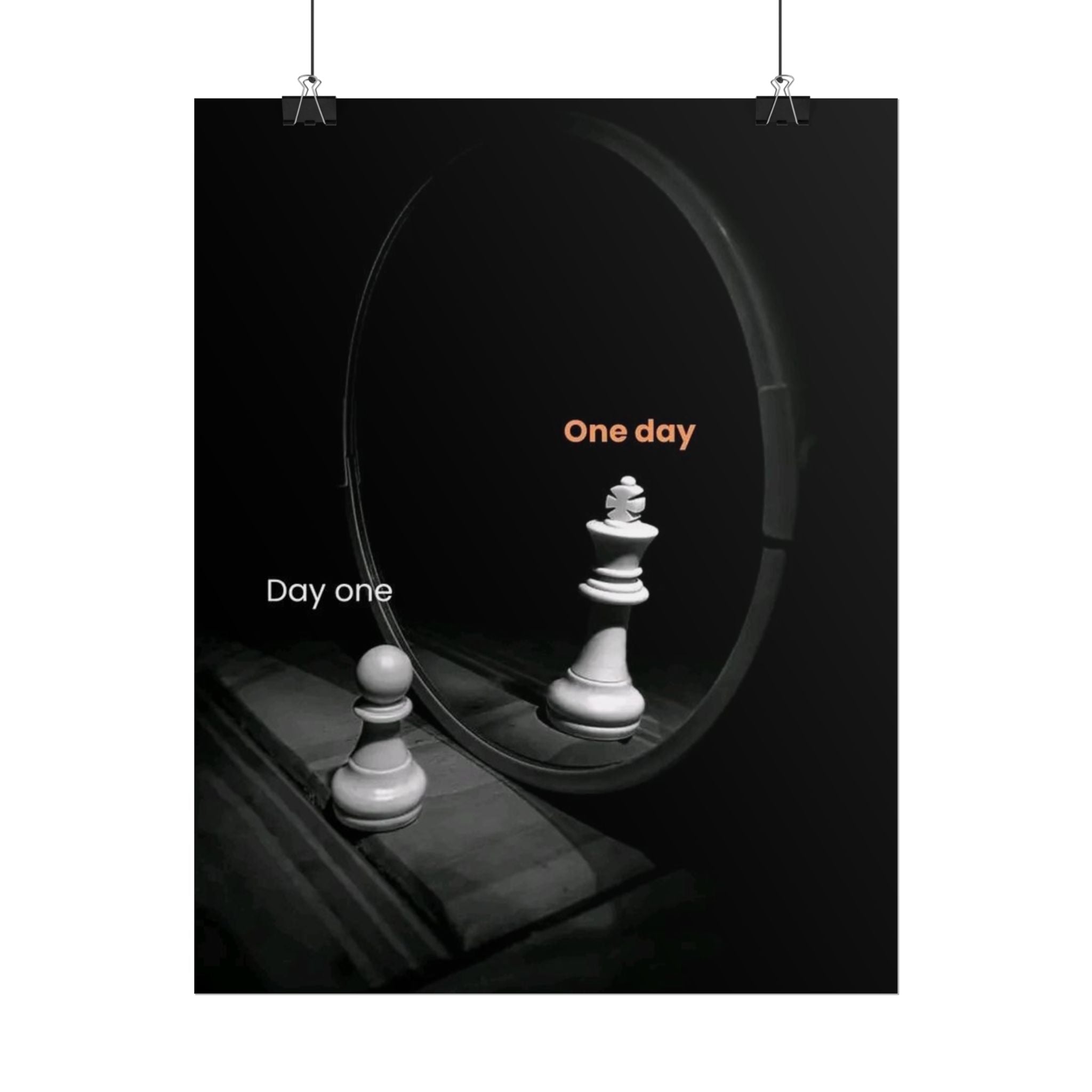 Day One or One Day Poster