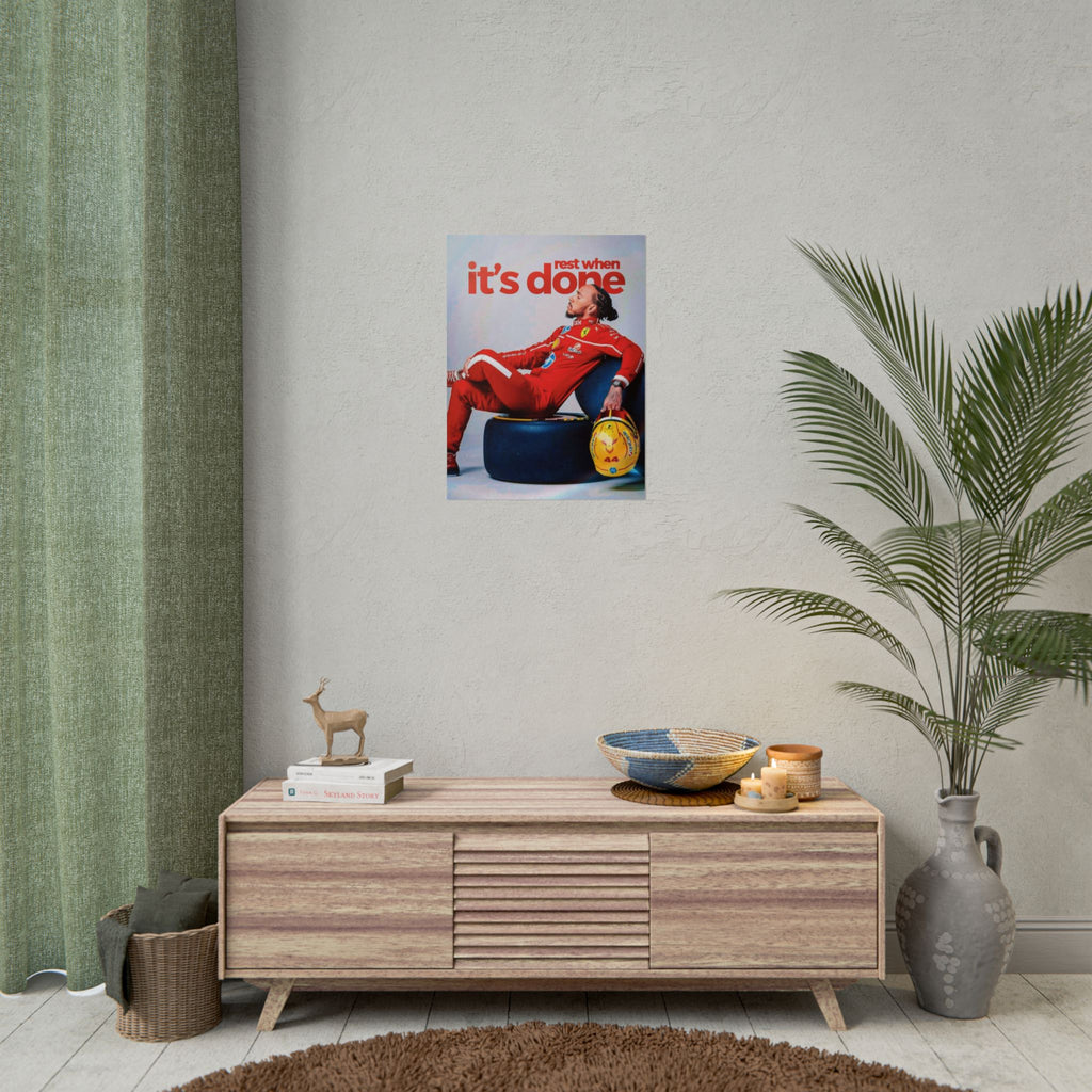 Rest When It's Done Poster