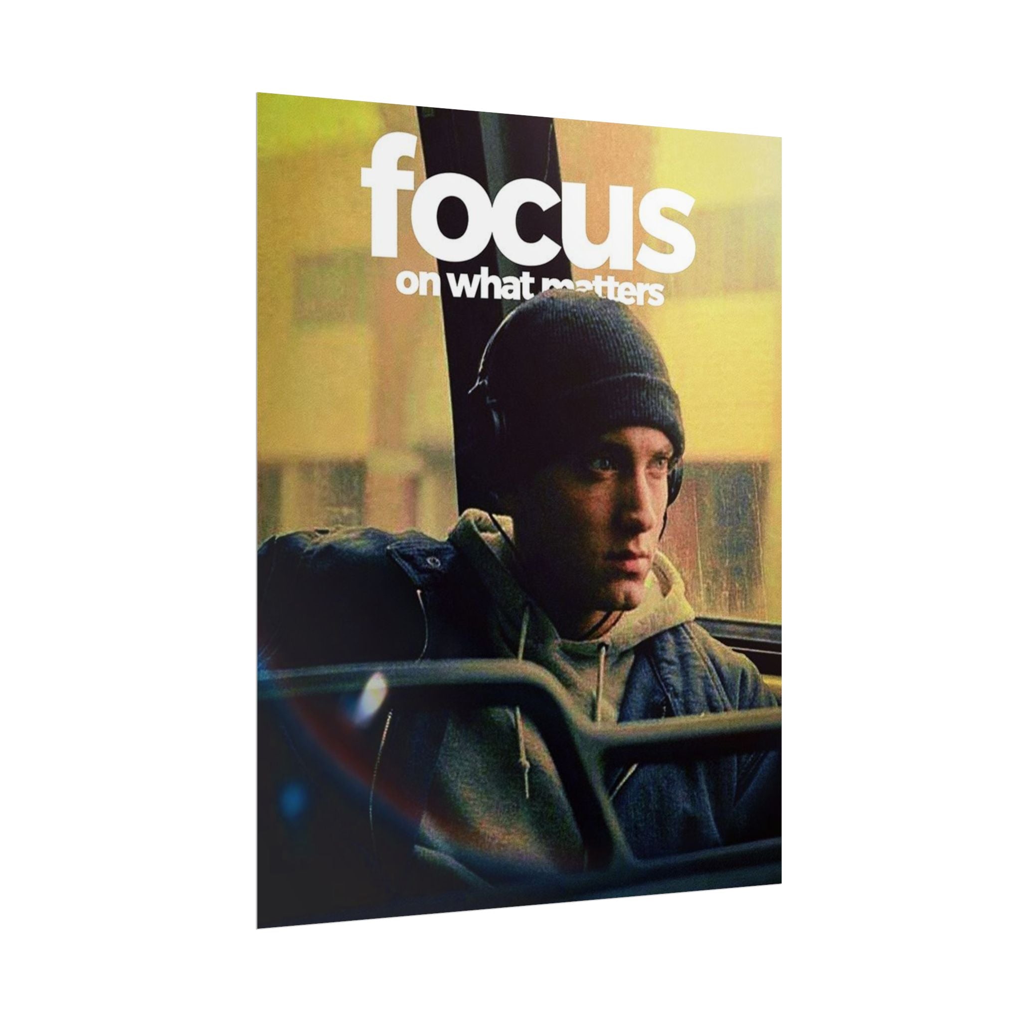 Focus On What Matters Poster