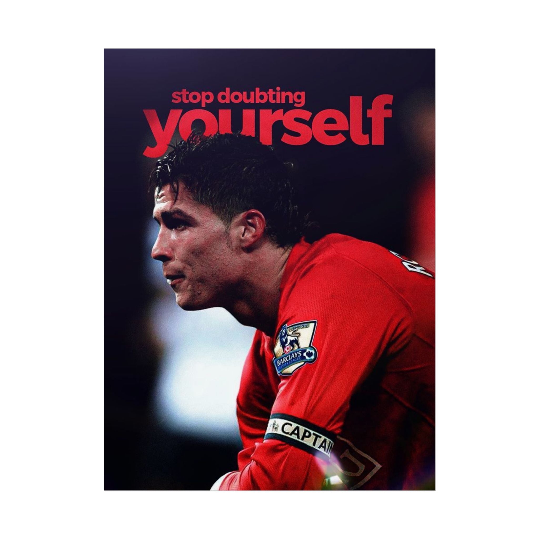Stop Doubting Yourself Poster