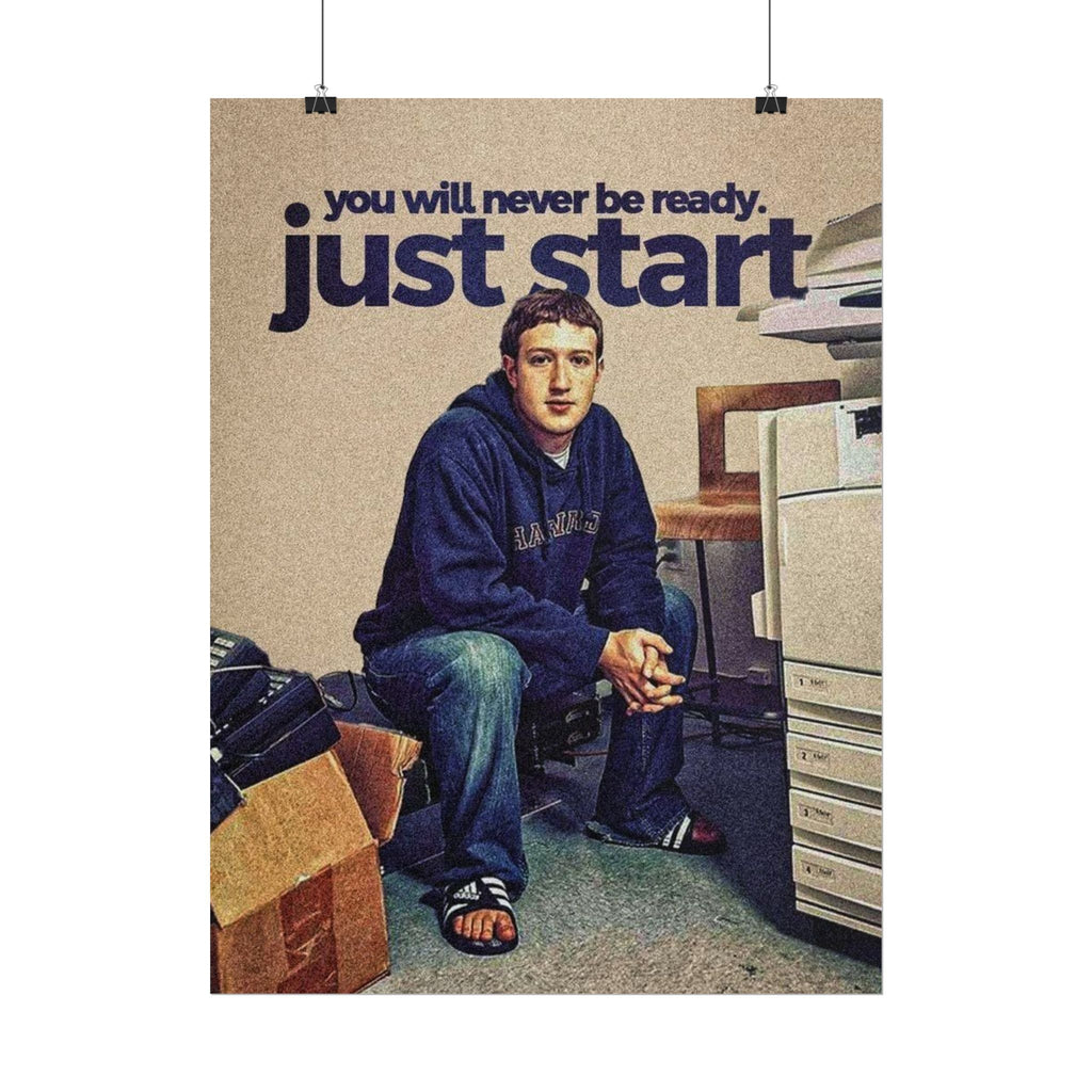 Just Start Poster